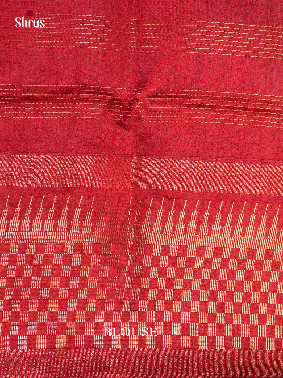EBS26180 - Semi Rawsilk Saree - Shop on Shrus.com