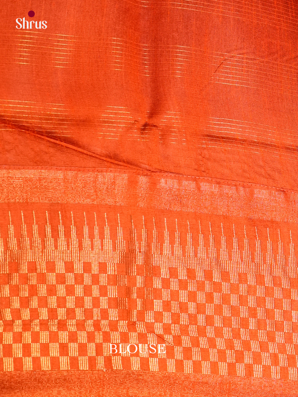EBS26182 - Semi Rawsilk Saree - Shop on Shrus.com