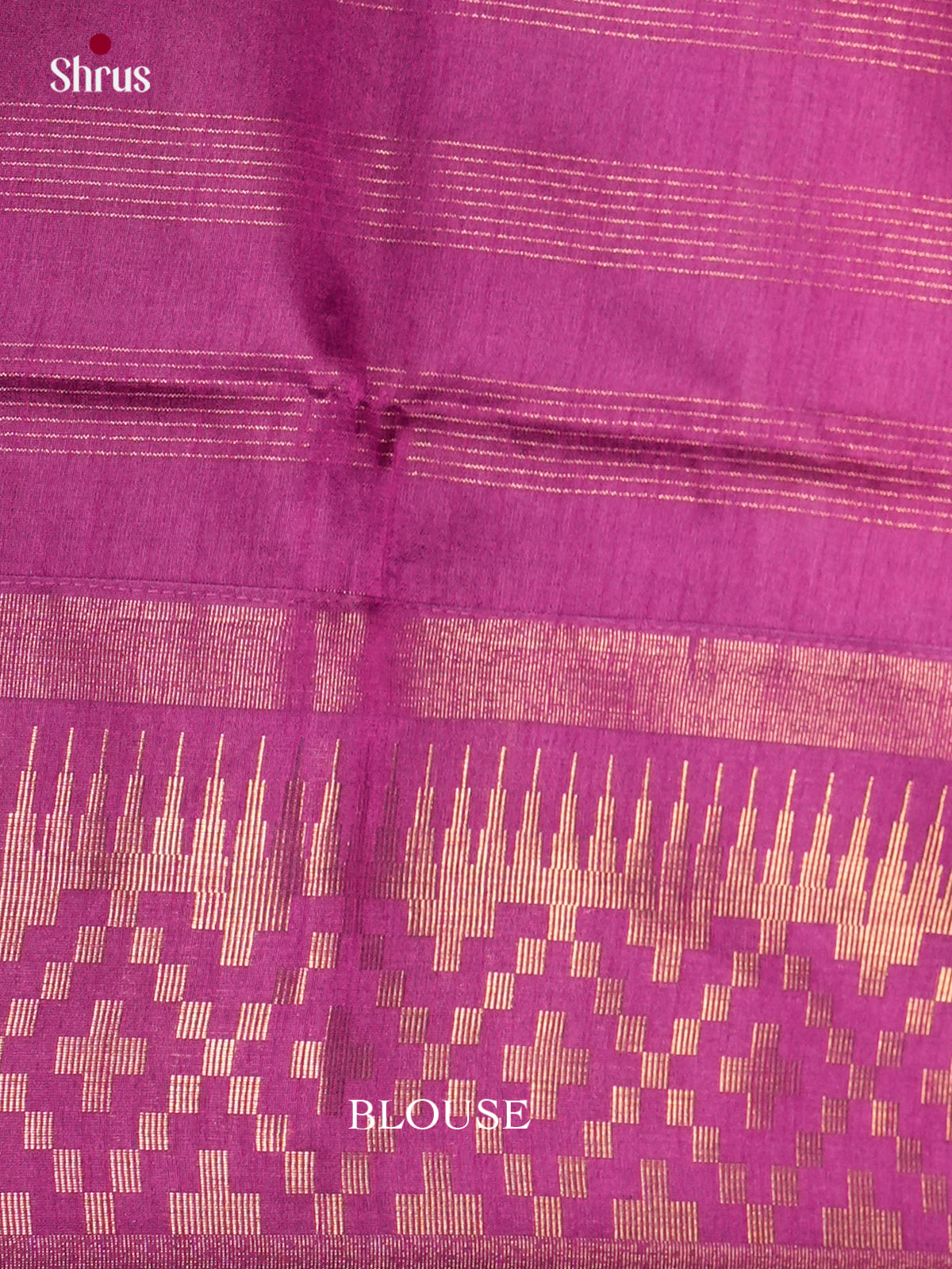 EBS26190 - Semi Rawsilk Saree - Shop on Shrus.com