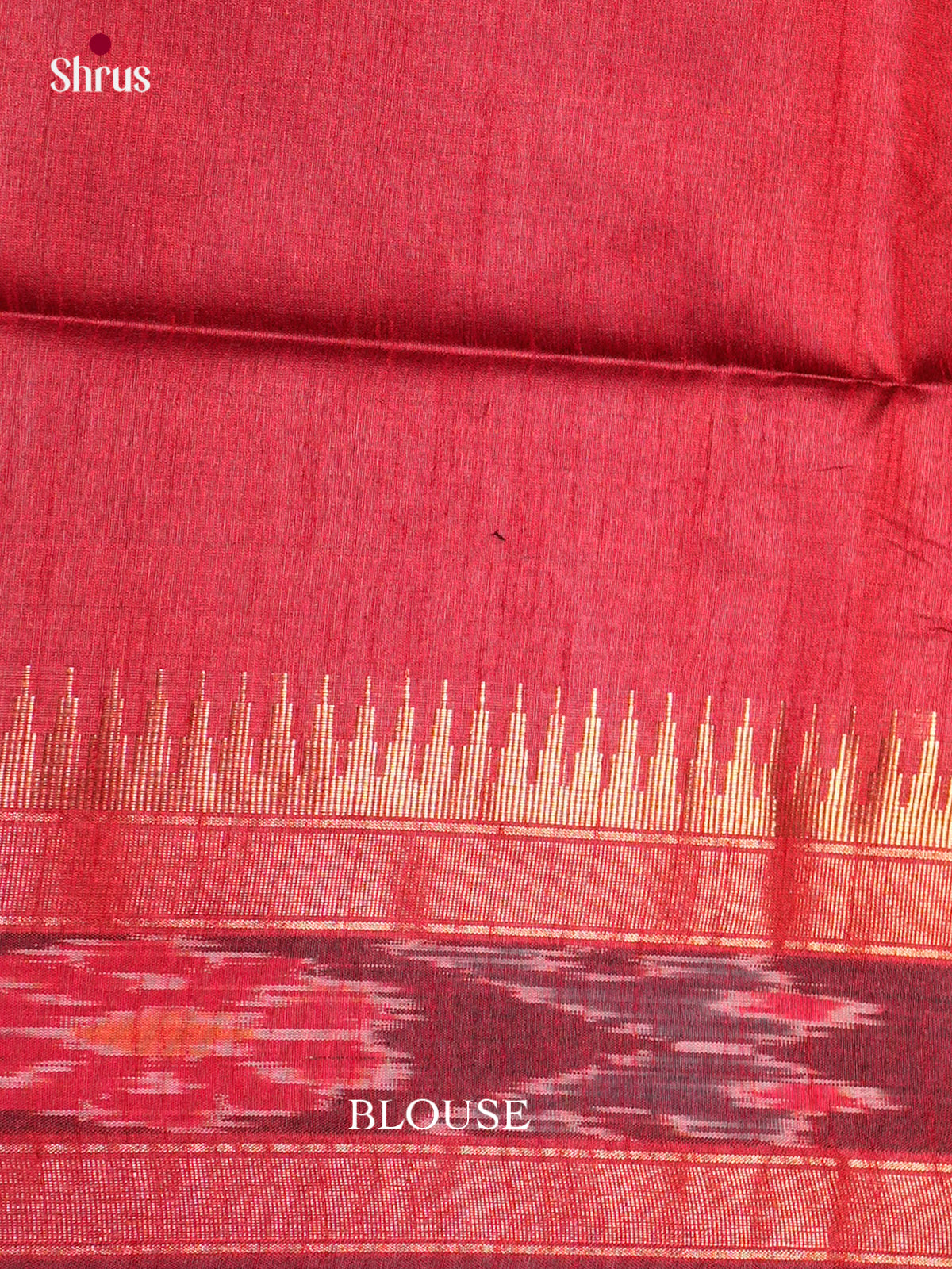 EBS26301 - Semi Rawsilk Saree - Shop on Shrus.com