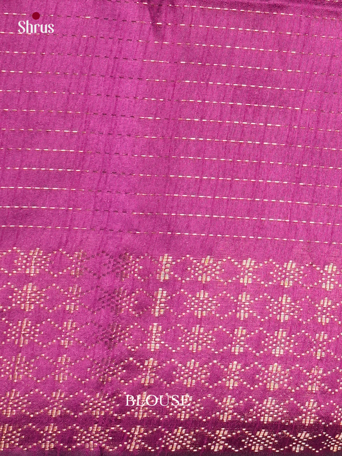 EBS26383 - Semi Rawsilk Saree - Shop on Shrus.com