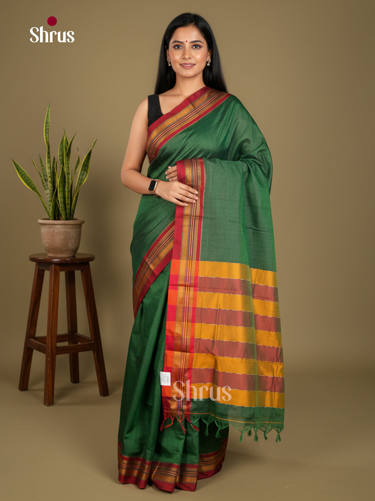 Narayanpet Cotton Saree - EBS28006 - Shop on Shrus.com