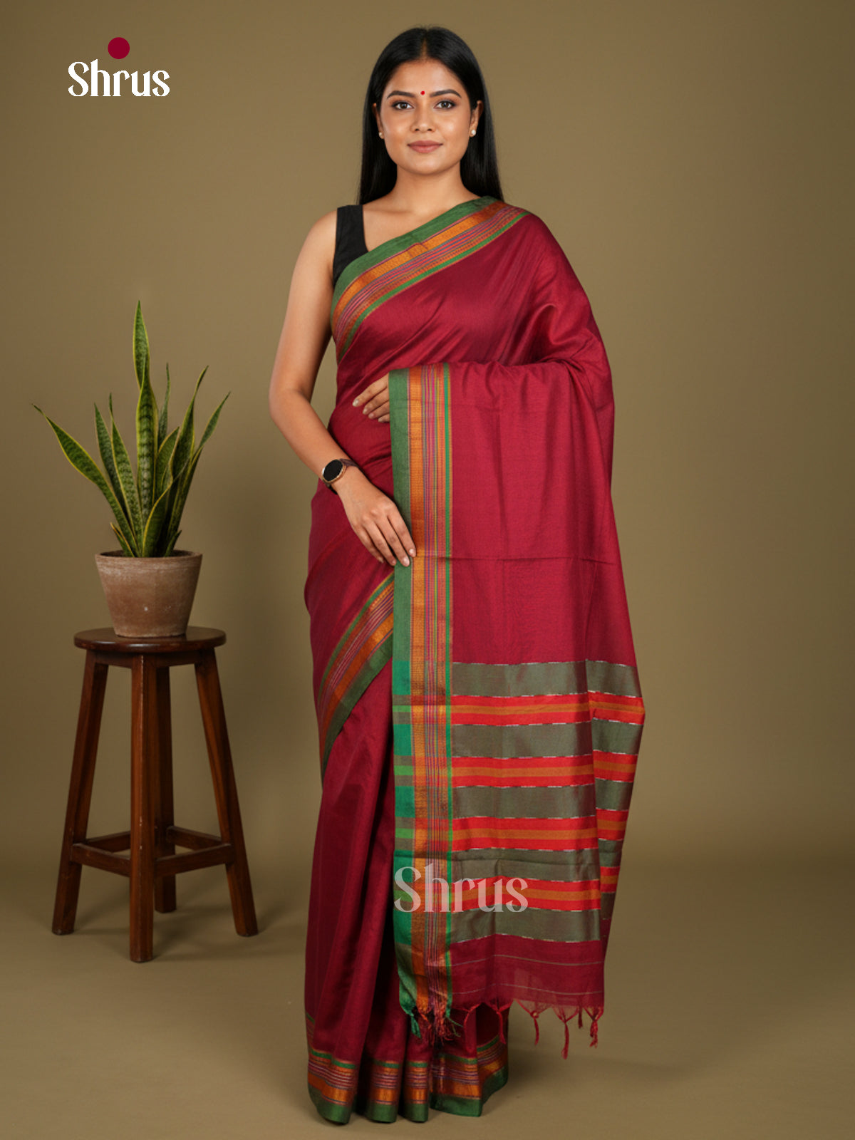 Narayanpet Cotton Saree - EBS28008 - Shop on Shrus.com