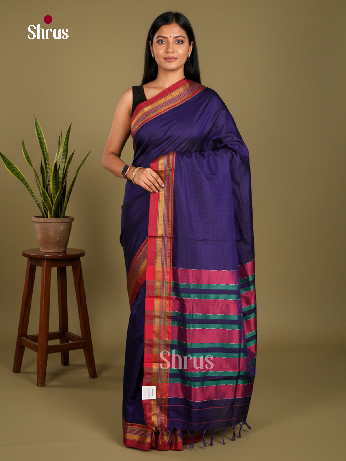 Narayanpet Cotton Saree - EBS28012 - Shop on Shrus.com