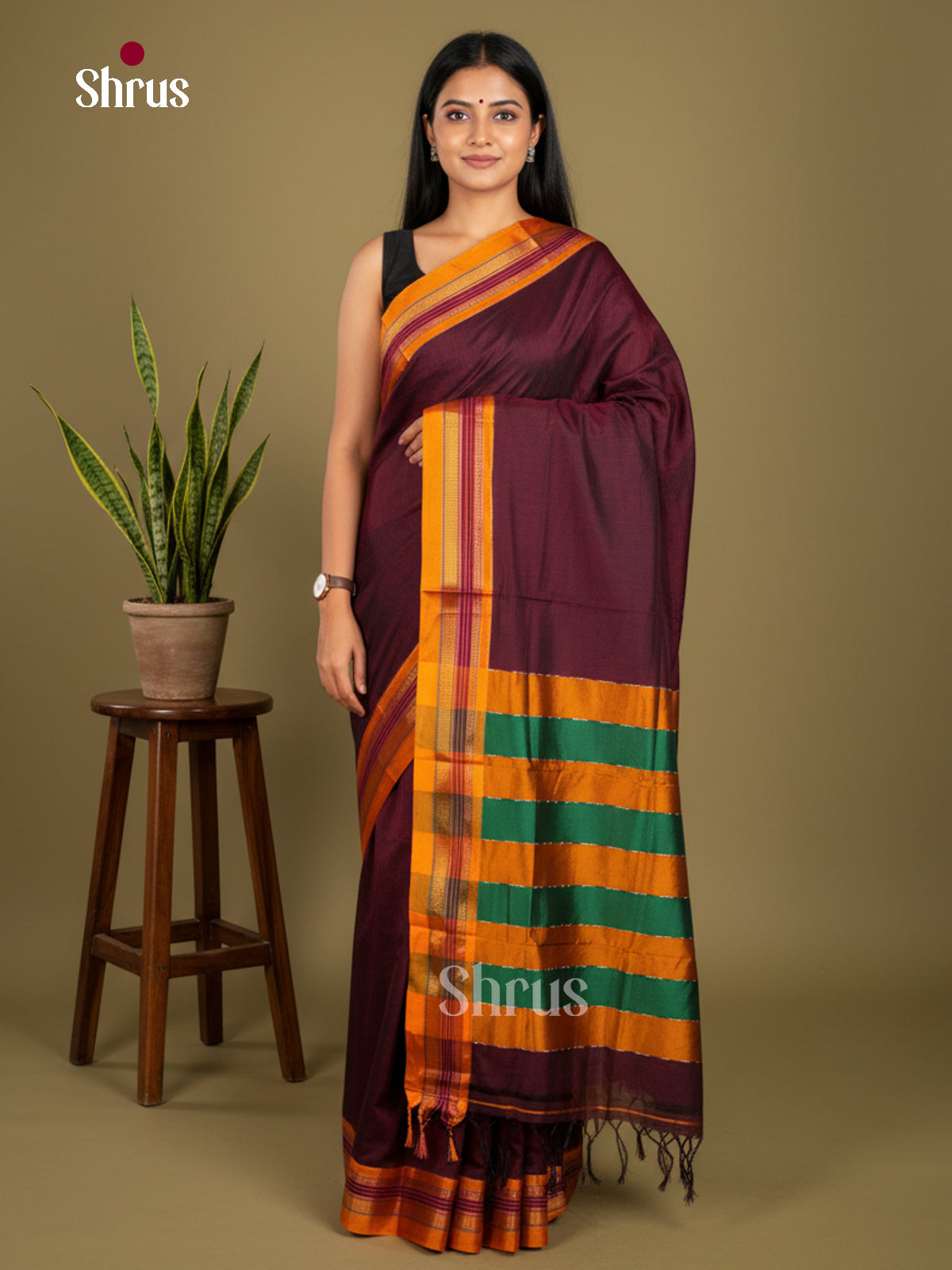 Narayanpet Cotton Saree - EBS28015 - Shop on Shrus.com