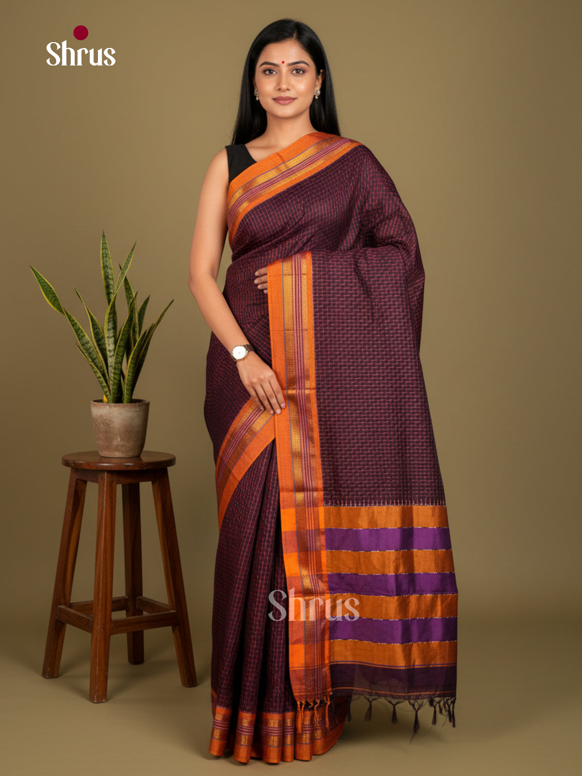 Narayanpet Cotton Saree - EBS28018 - Shop on Shrus.com