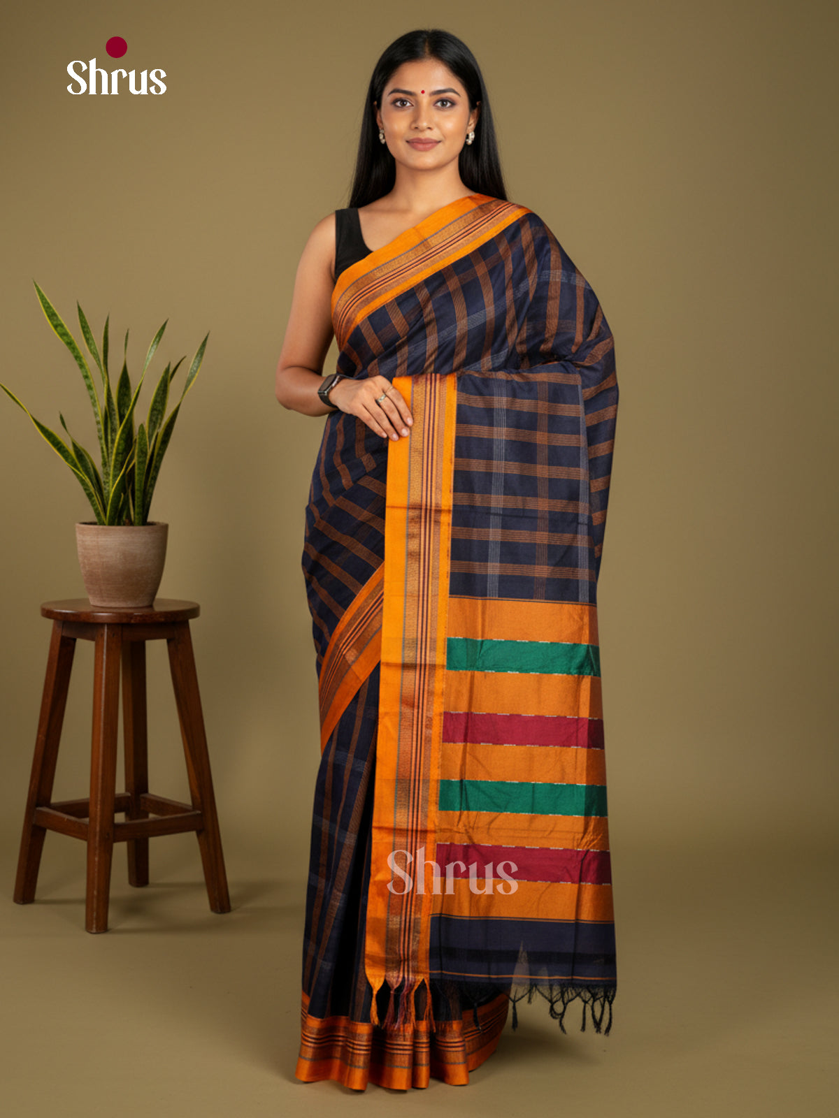Narayanpet Cotton Saree - EBS28031 - Shop on Shrus.com
