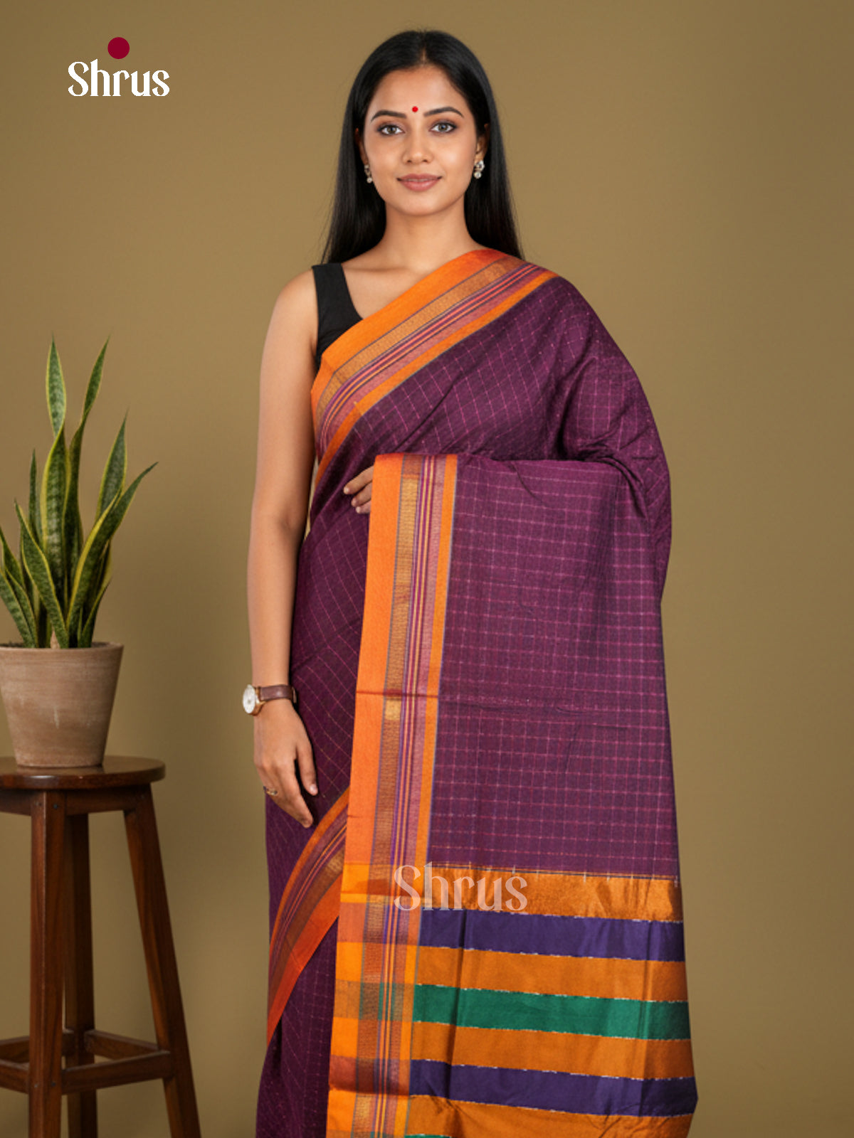 Narayanpet Cotton Saree - EBS28041 - Shop on Shrus.com