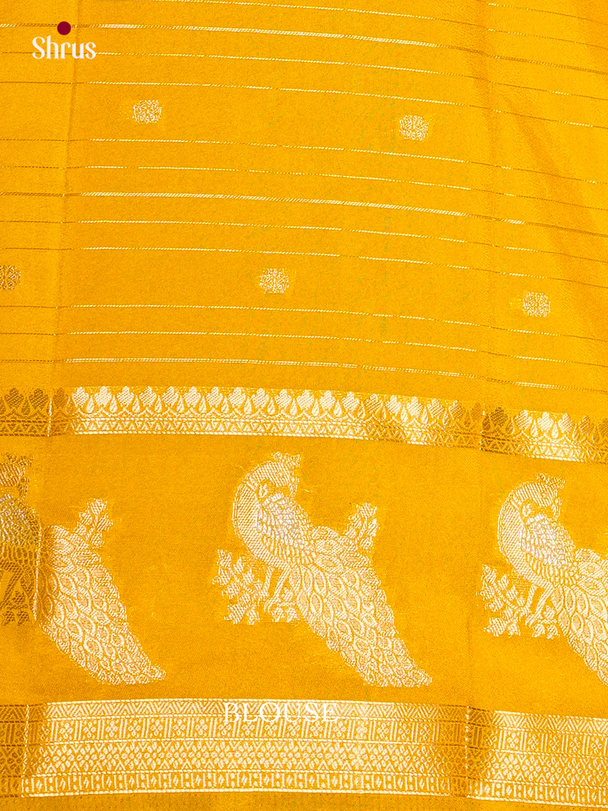 Semi Mysoresilk Saree - EBS28179 - Shop on Shrus.com