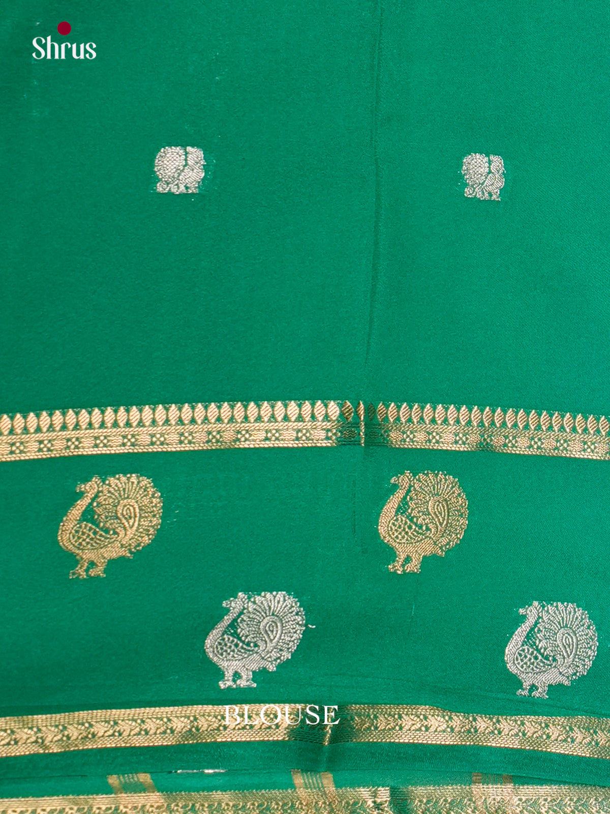 Semi Mysoresilk Saree - EBS28218 - Shop on Shrus.com
