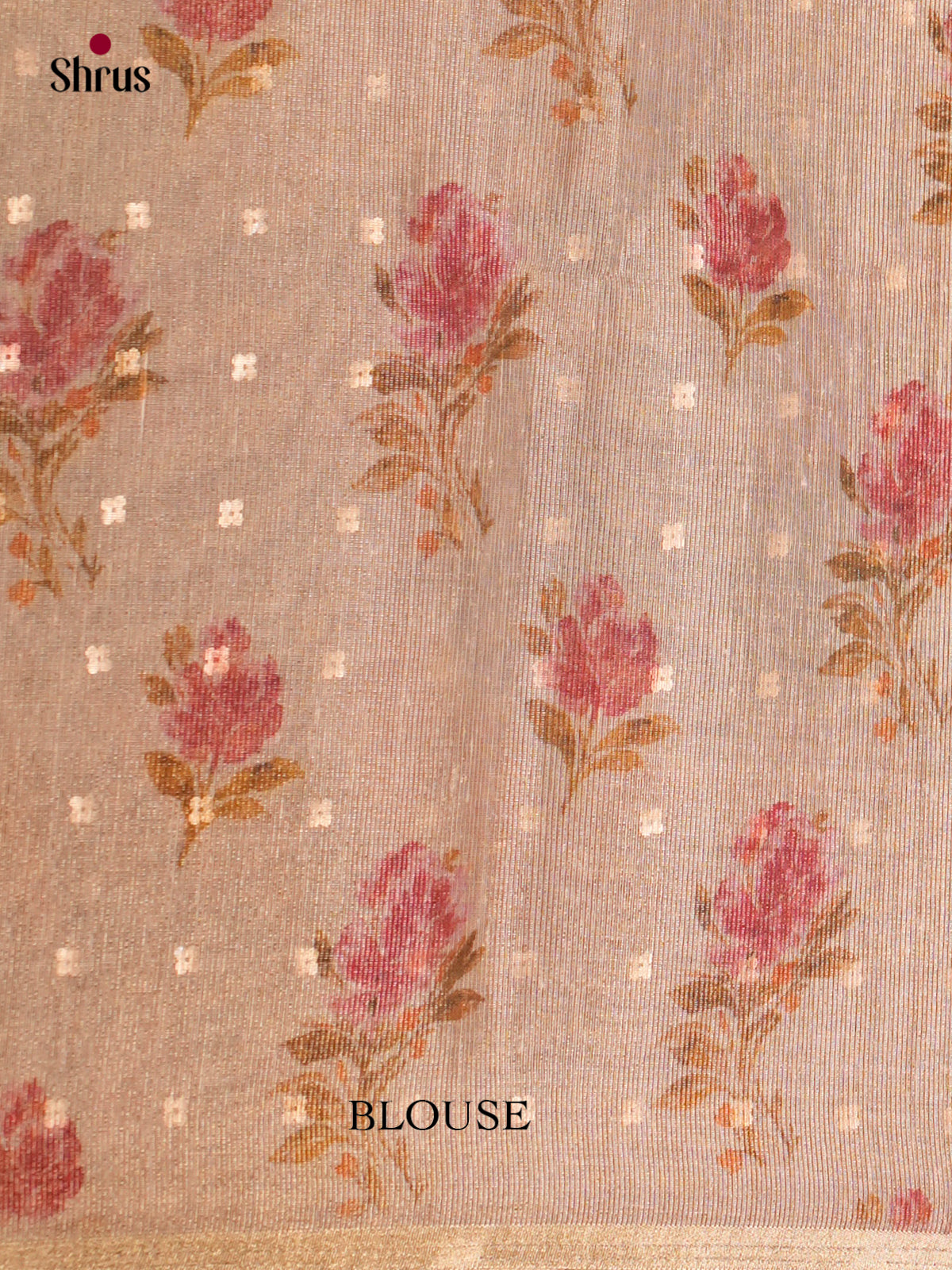 Semi Chanderi Saree - EBS28308 - Shop on Shrus.com