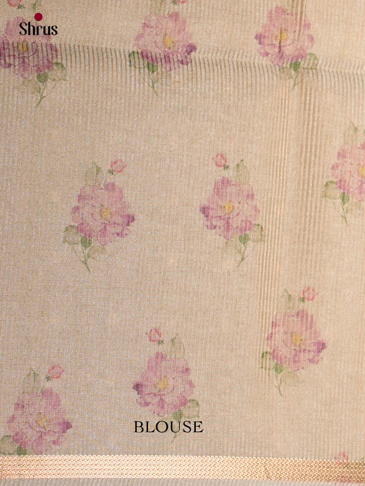 Semi Chanderi Saree - ECS02103 - Shop on Shrus.com