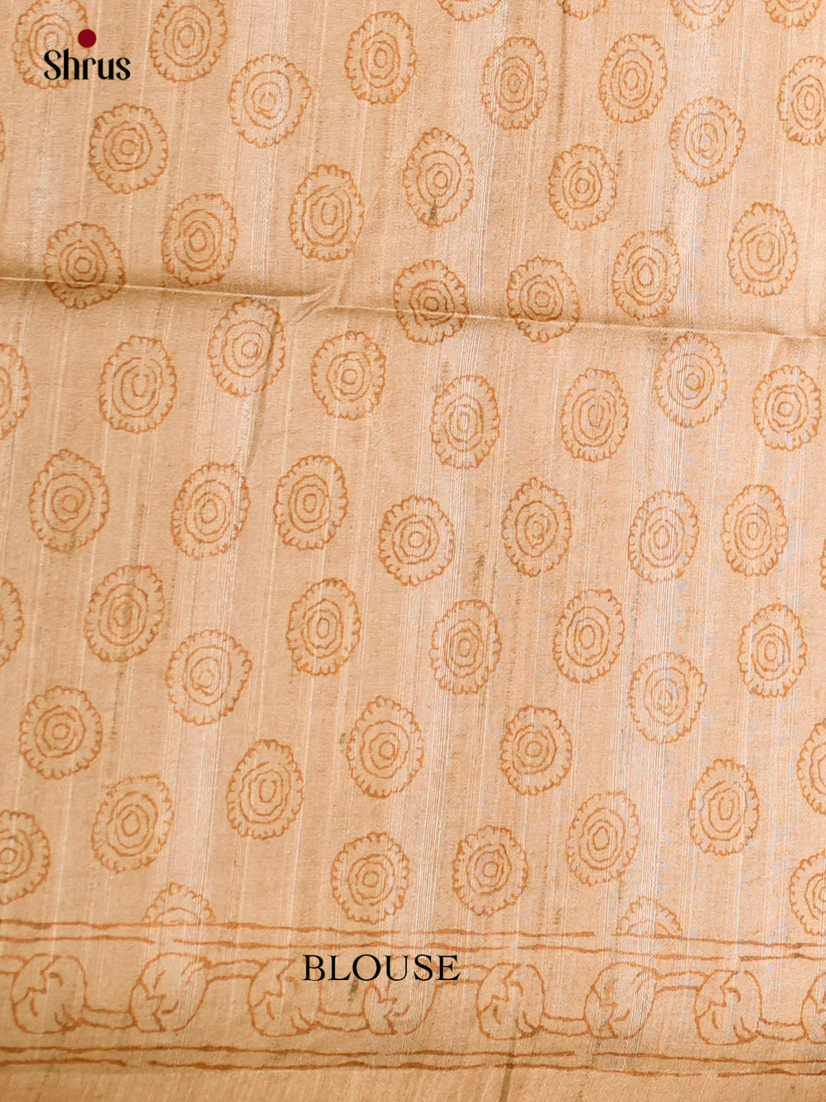 Semi Tussar Saree - ECS02106 - Shop on Shrus.com