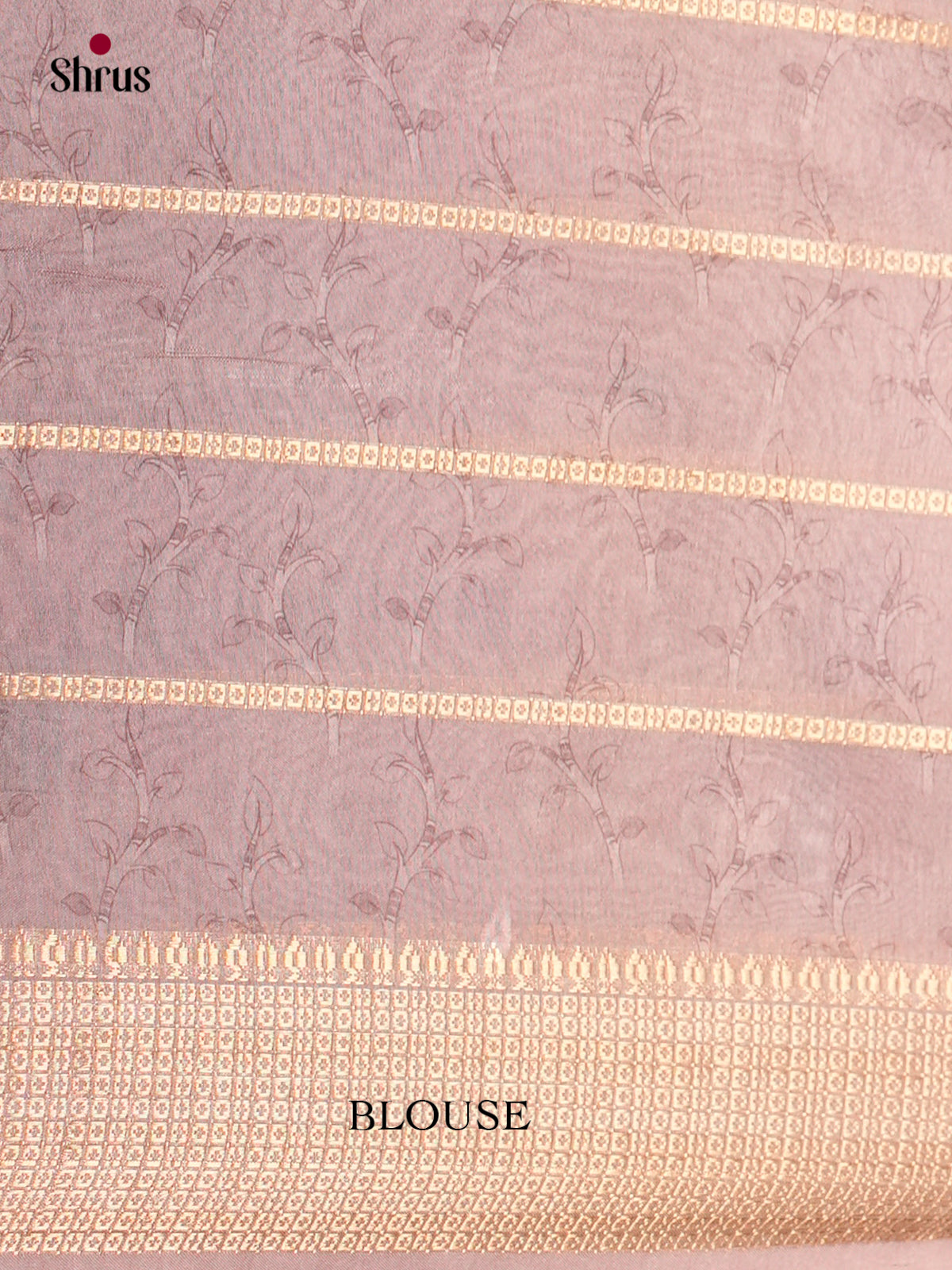 Printed Semi Tussar Saree - ECS02111 - Shop on Shrus.com