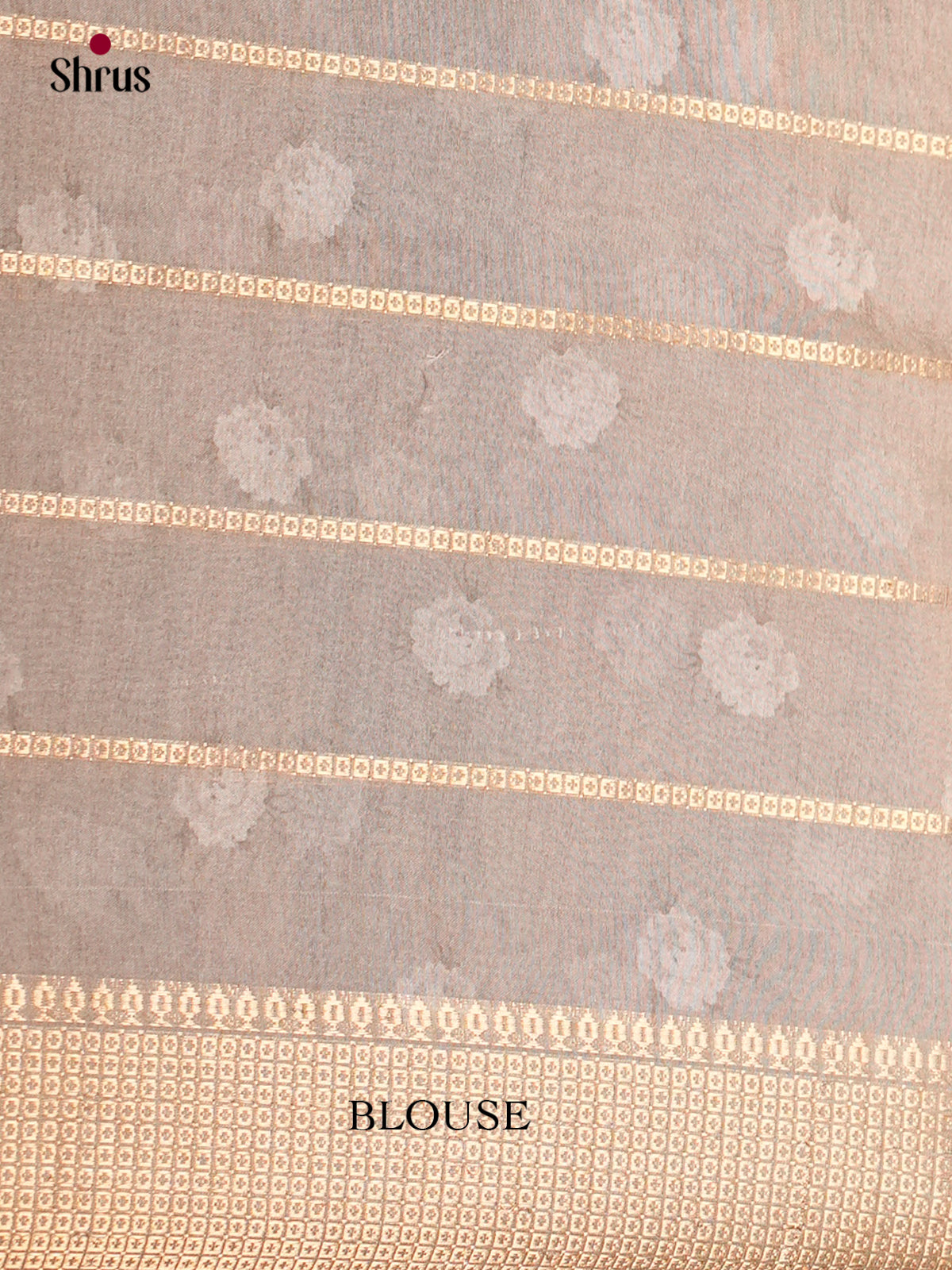 Printed Semi Tussar Saree - ECS02117 - Shop on Shrus.com