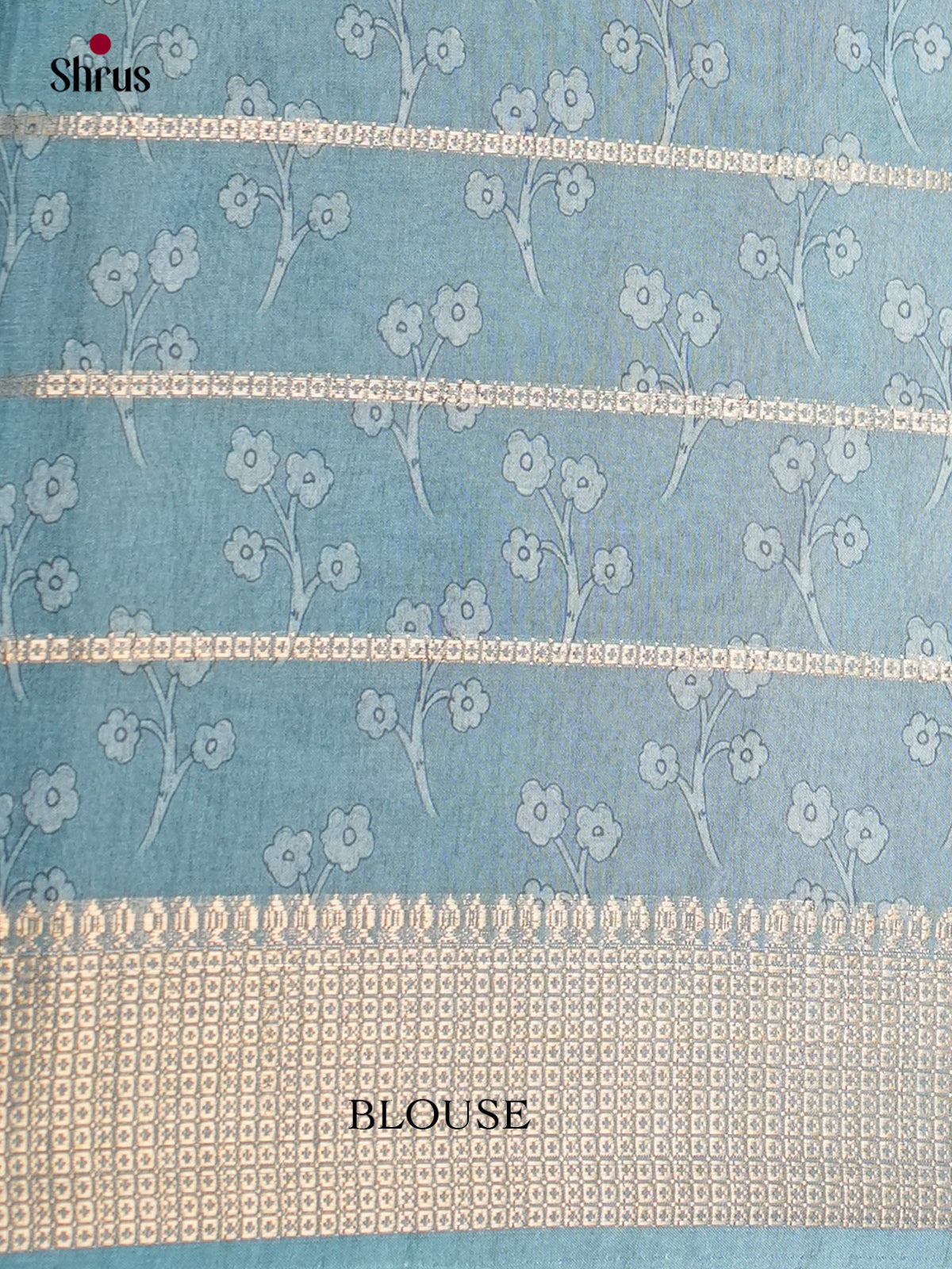 Printed Semi Tussar Saree - ECS02128 - Shop on Shrus.com