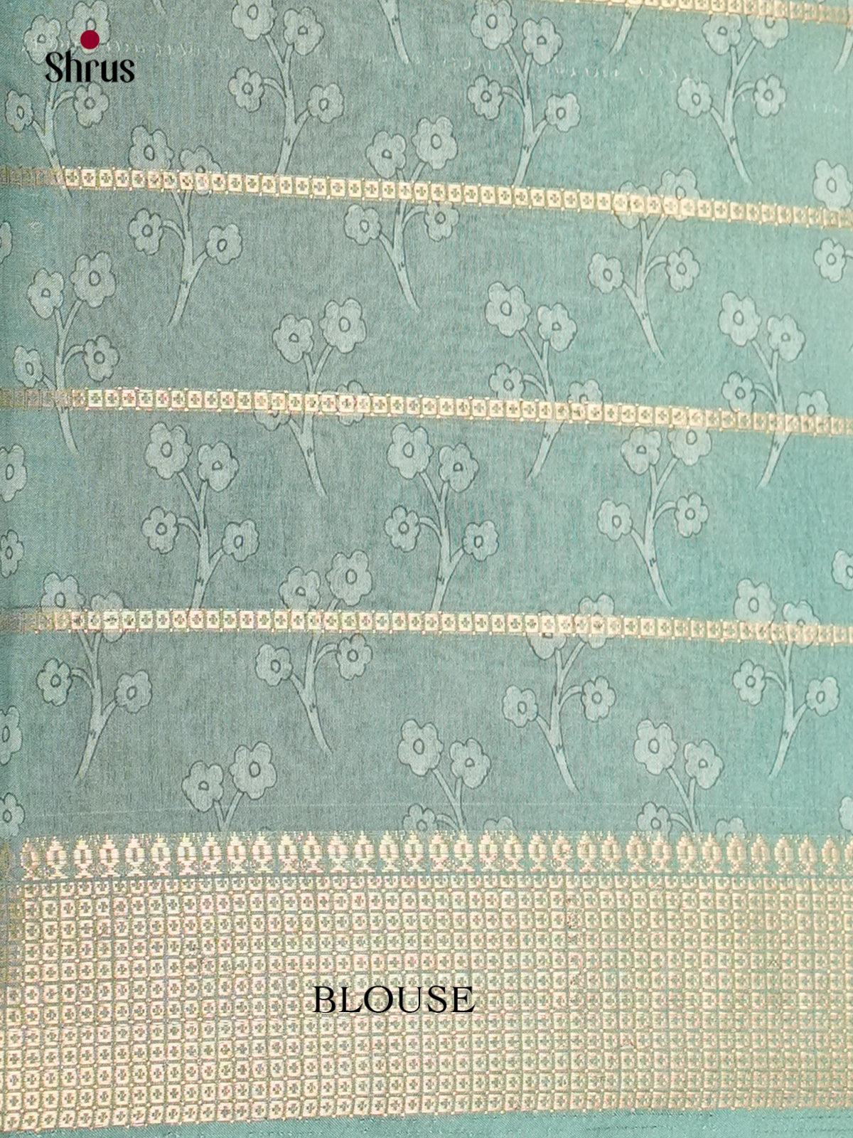 Printed Semi Tussar Saree - ECS02130 - Shop on Shrus.com