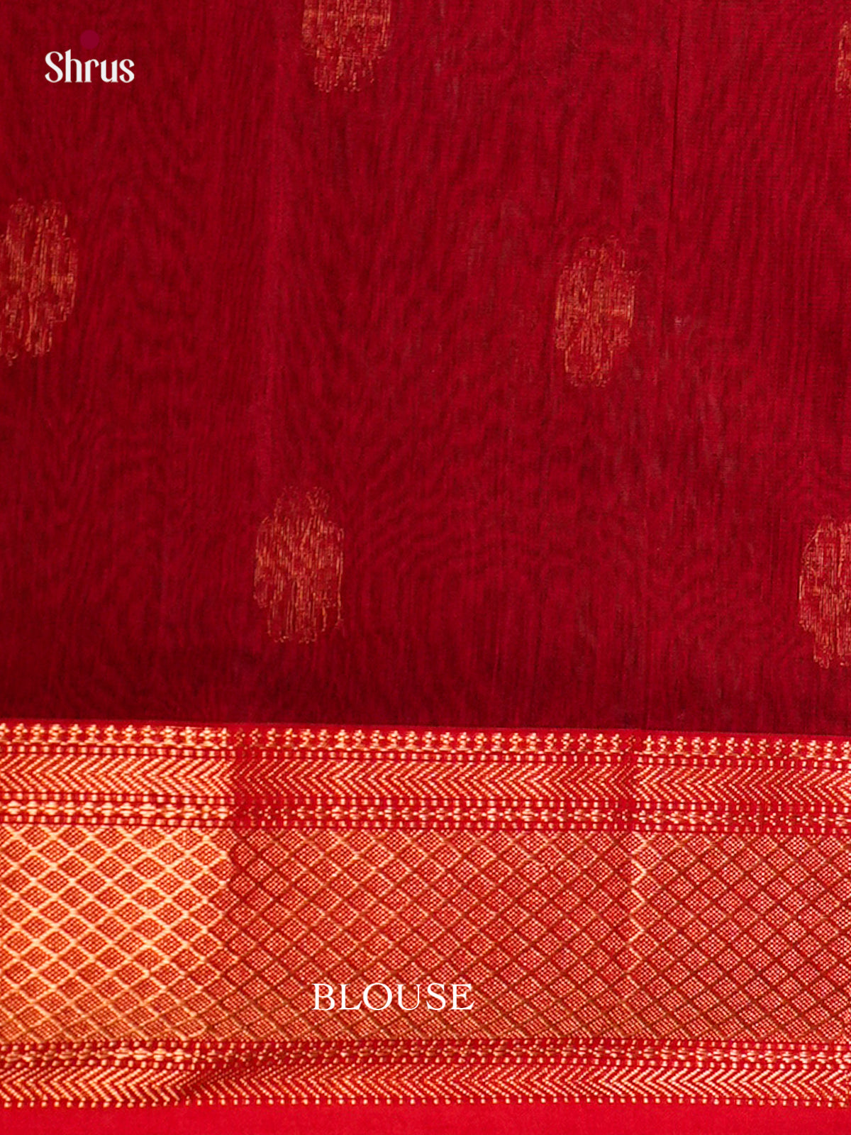 Maheshwari silkcotton Saree - ECS03053 - Shop on Shrus.com