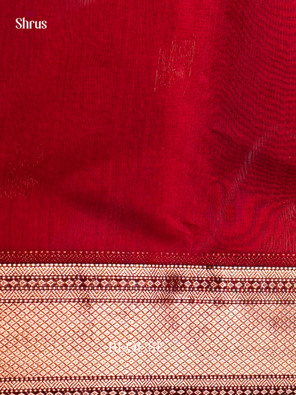 Maheshwari silkcotton Saree - ECS03161 - Shop on Shrus.com