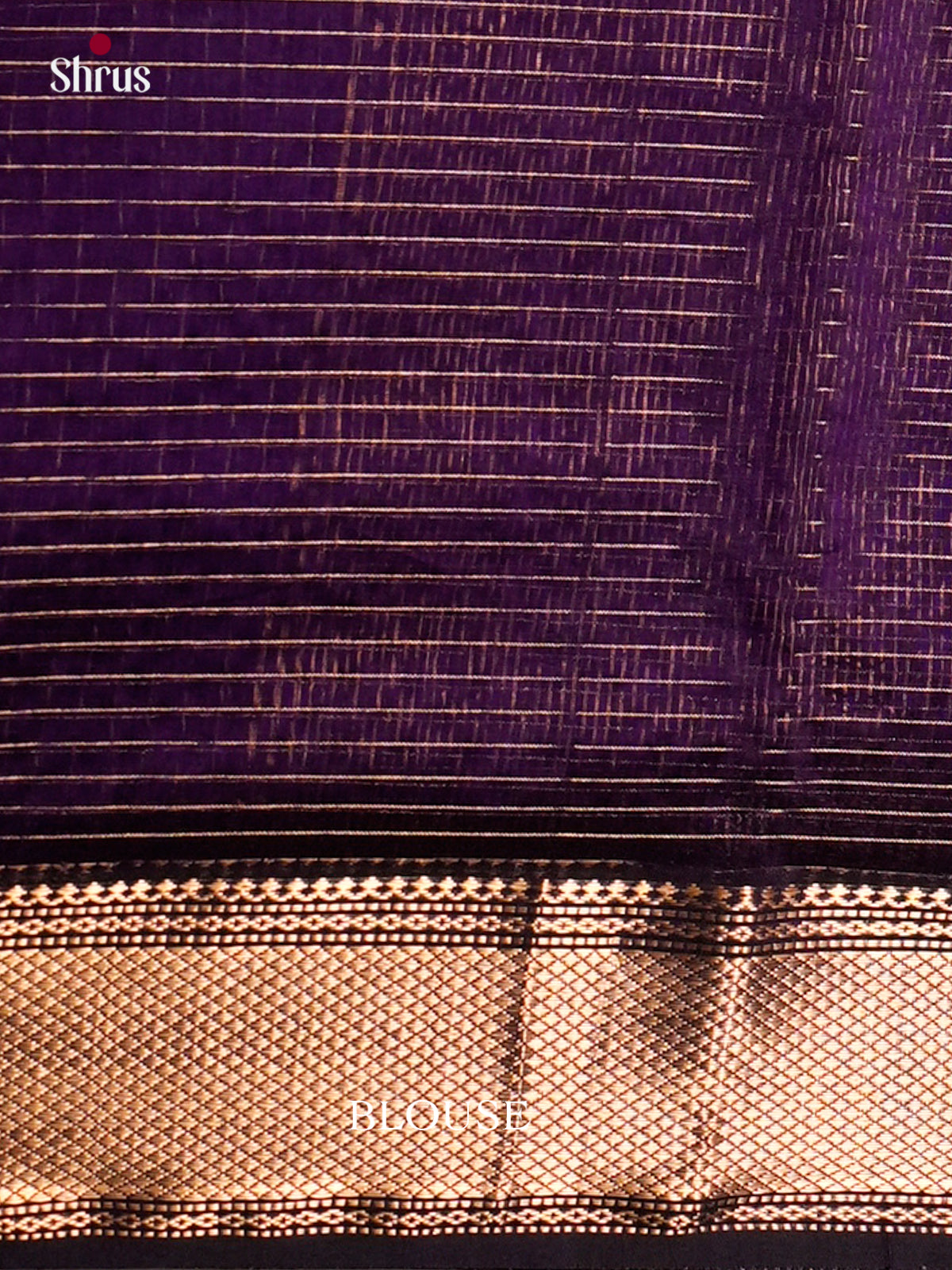 Maheshwari silkcotton Saree - ECS03207 - Shop on Shrus.com