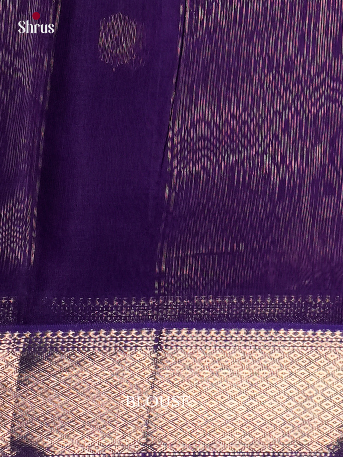 Maheshwari silkcotton Saree - ECS03215 - Shop on Shrus.com