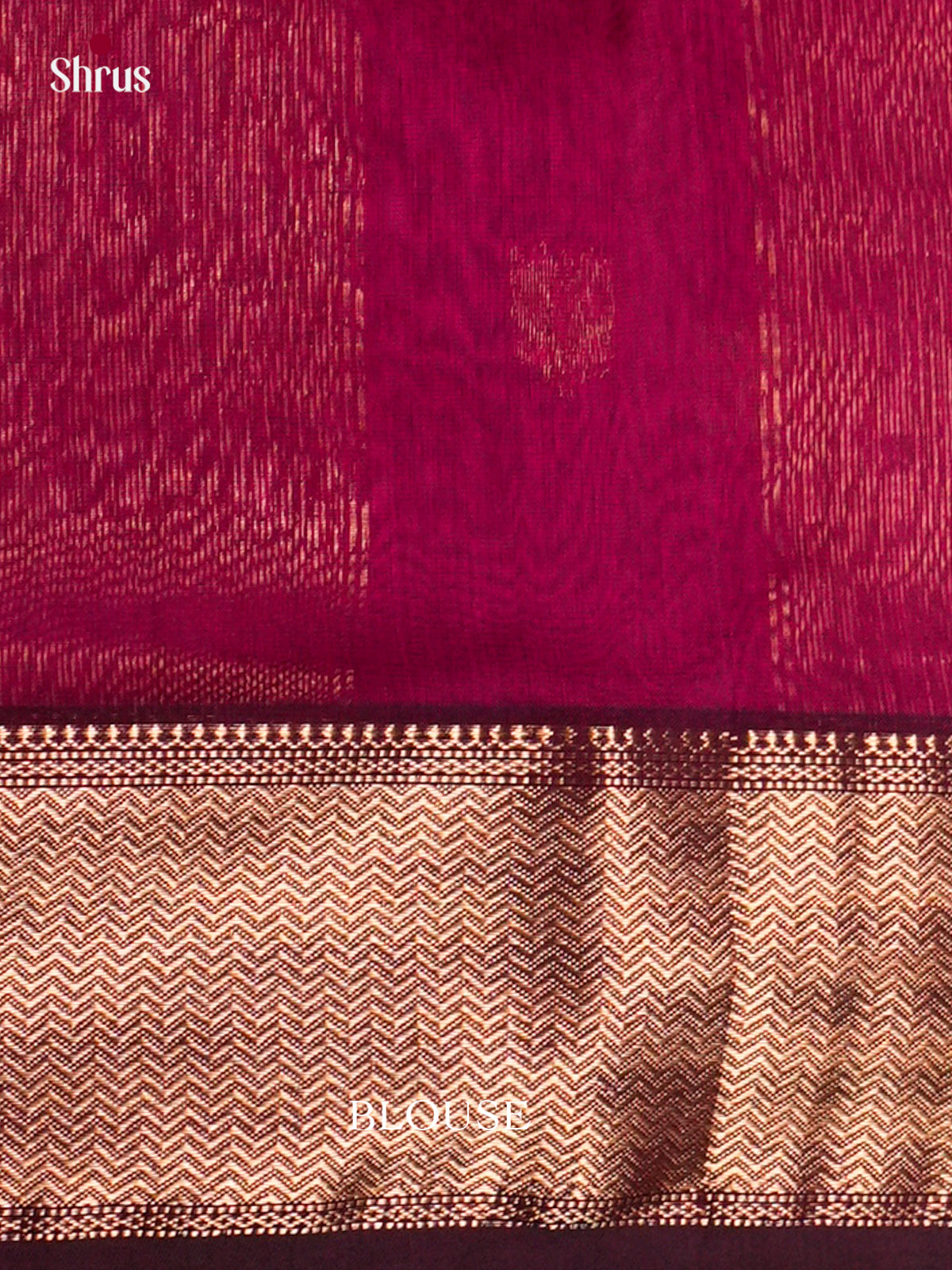 Maheshwari silkcotton Saree - ECS03224 - Shop on Shrus.com