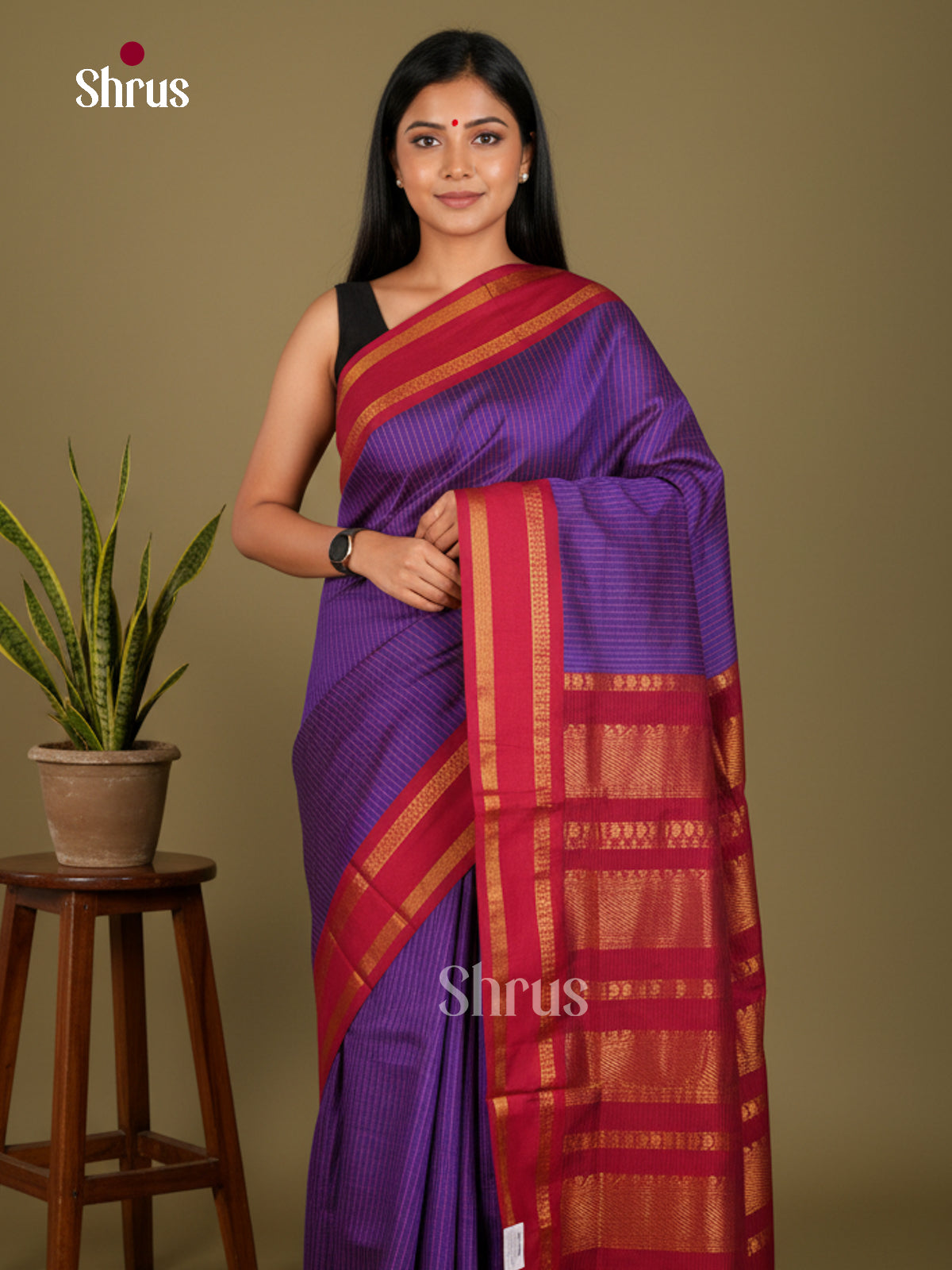 Kalyani Cotton Saree - ECS04008 - Shop on Shrus.com
