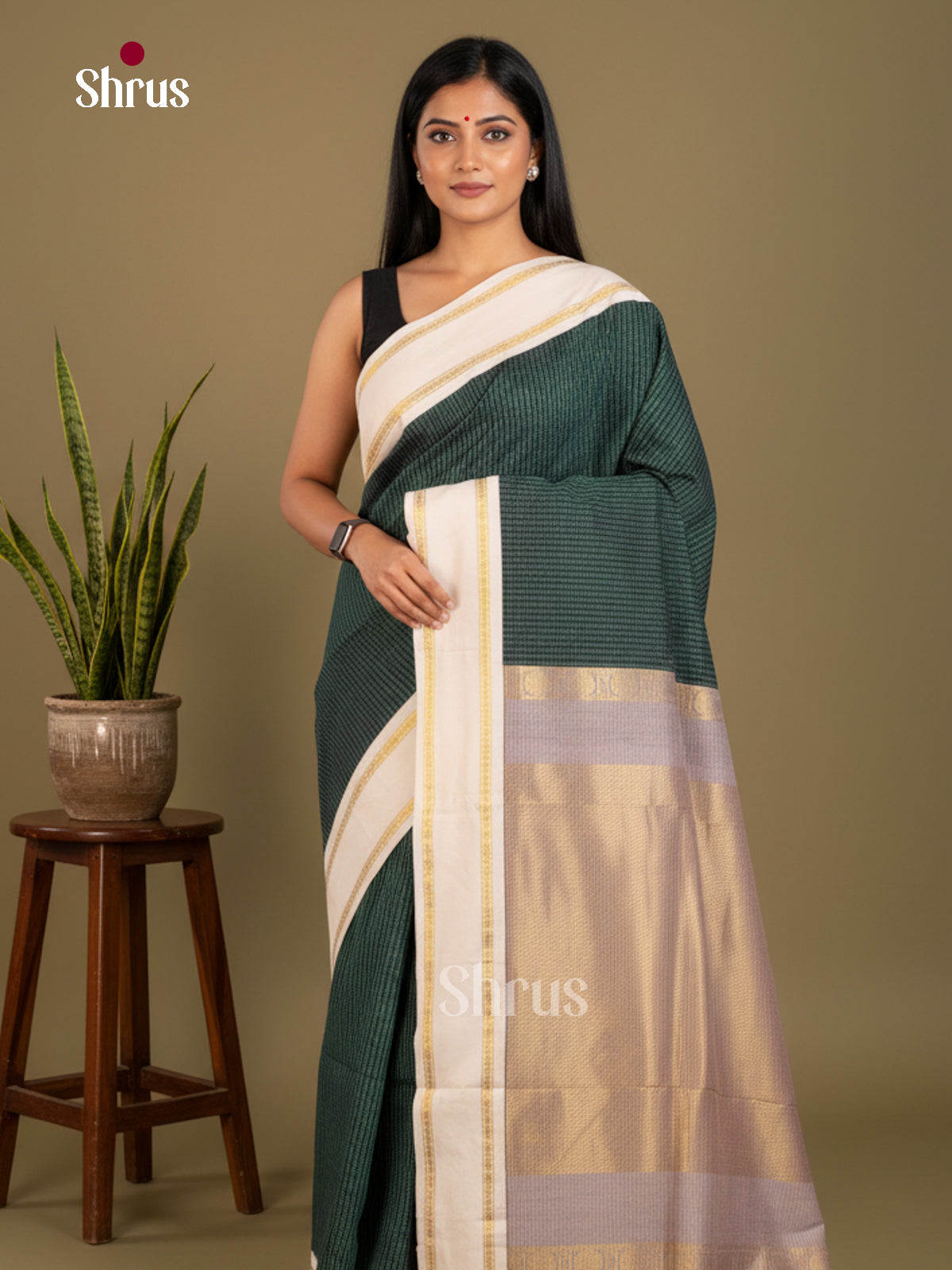 Kalyani Cotton Saree - ECS04010 - Shop on Shrus.com