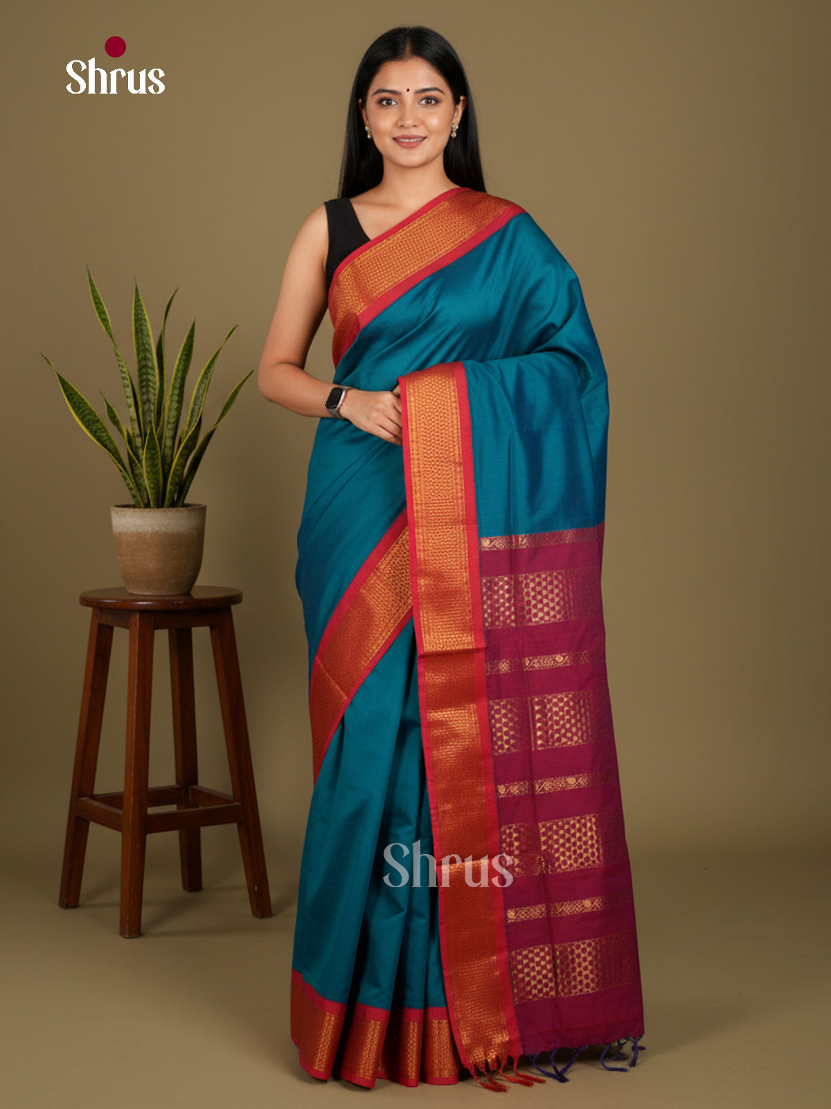 Kalyani Cotton Saree - ECS04025 - Shop on Shrus.com