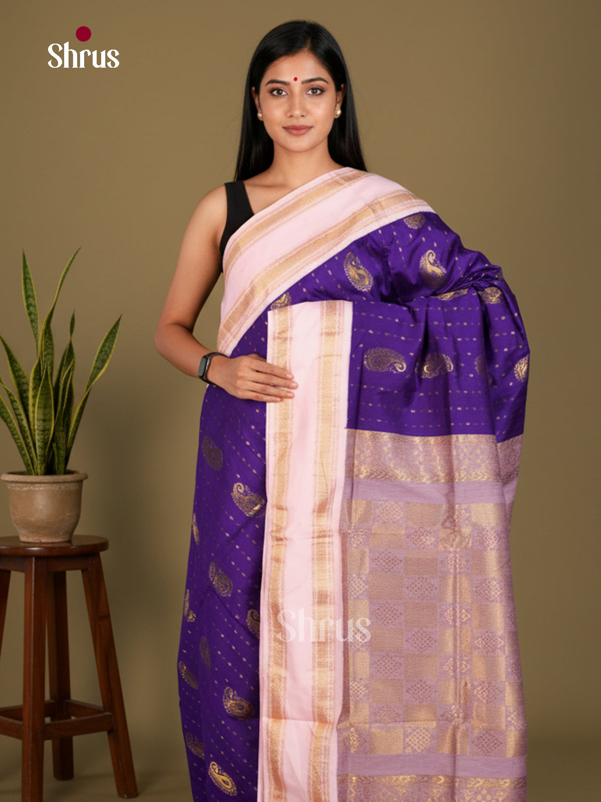 Kalyani Cotton Saree - ECS04049 - Shop on Shrus.com
