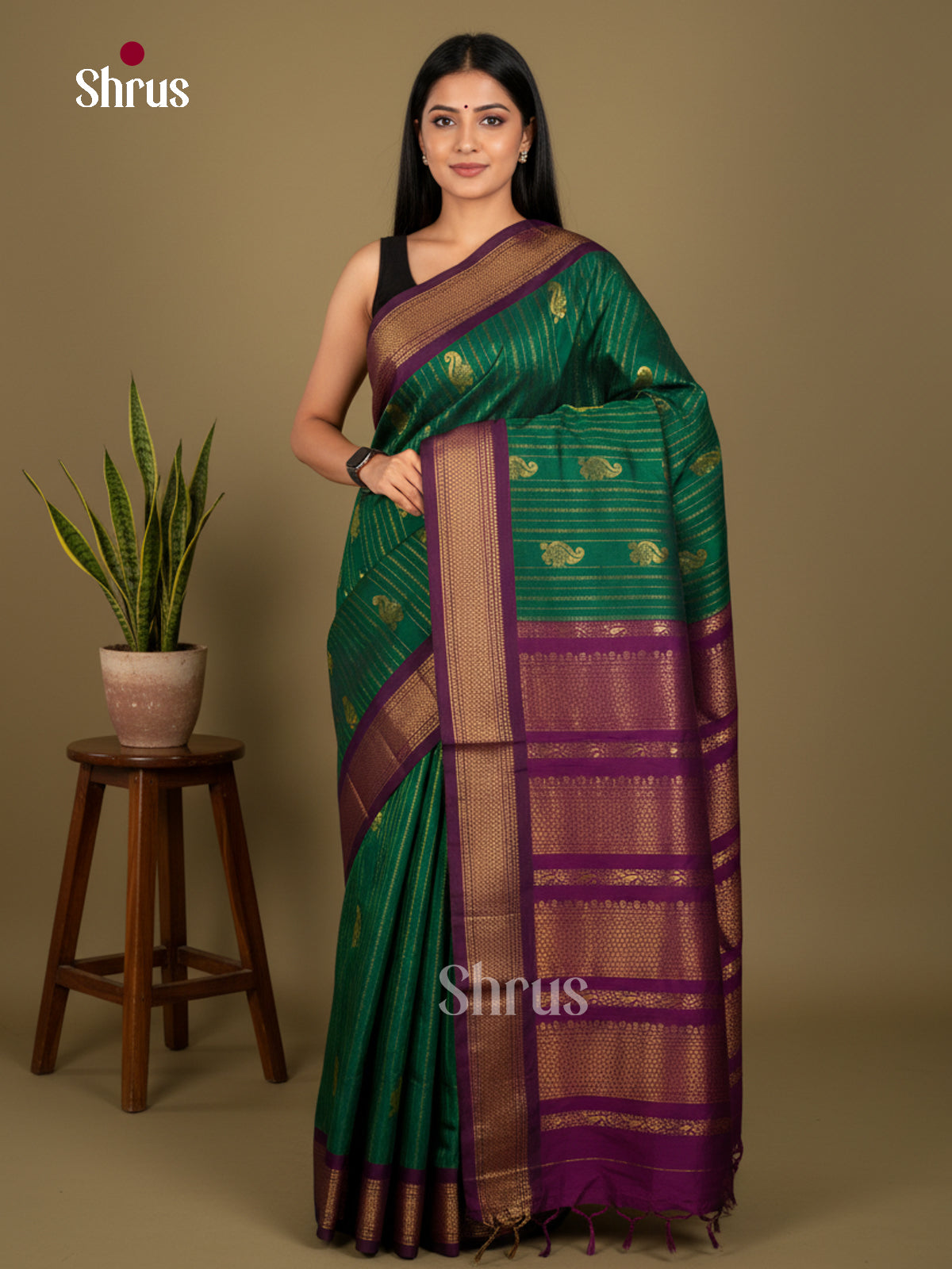 Kalyani Cotton Saree - ECS04052 - Shop on Shrus.com