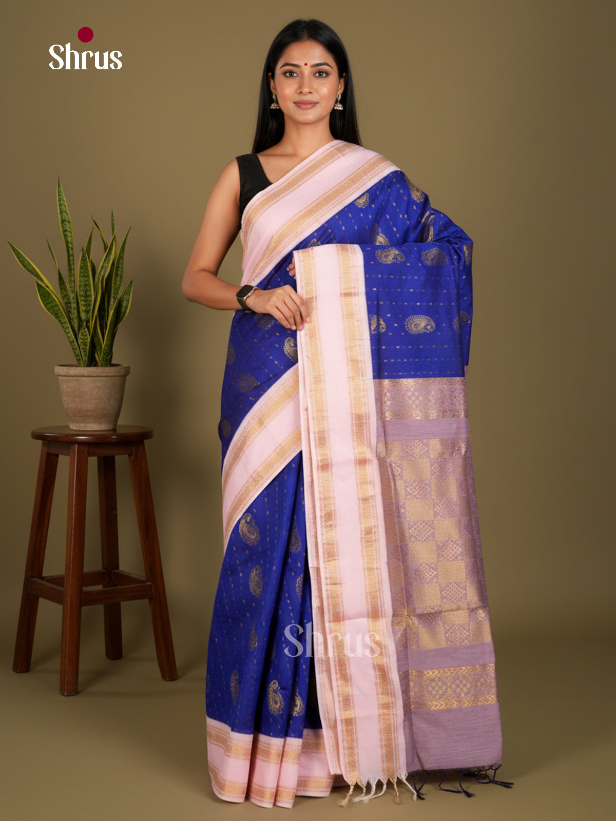 Kalyani Cotton Saree - ECS04070 - Shop on Shrus.com