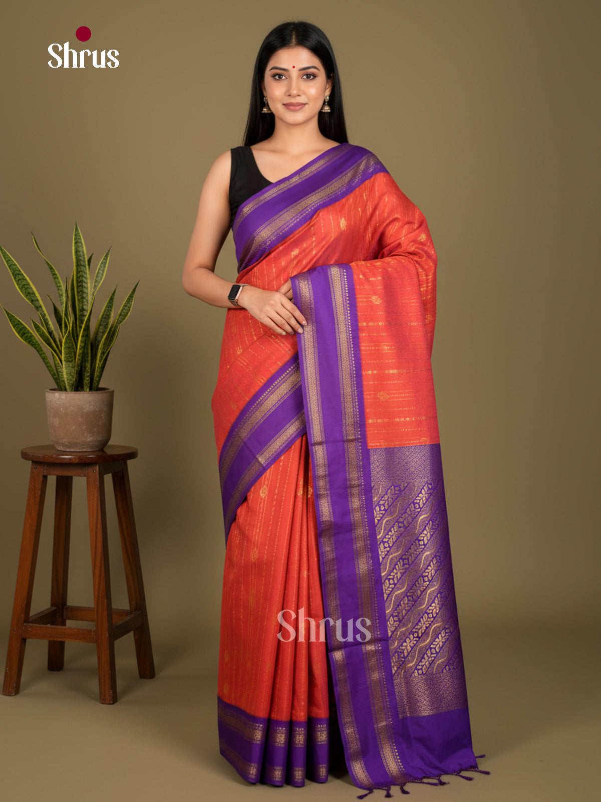 Kalyani Cotton Saree - ECS04073 - Shop on Shrus.com