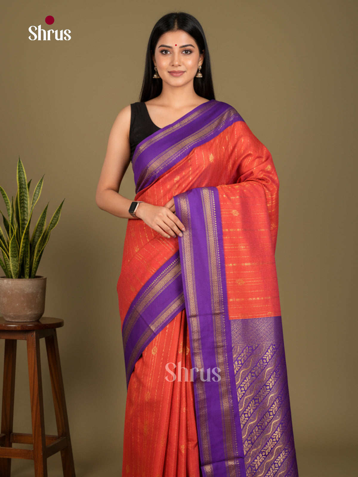 Kalyani Cotton Saree - ECS04073 - Shop on Shrus.com