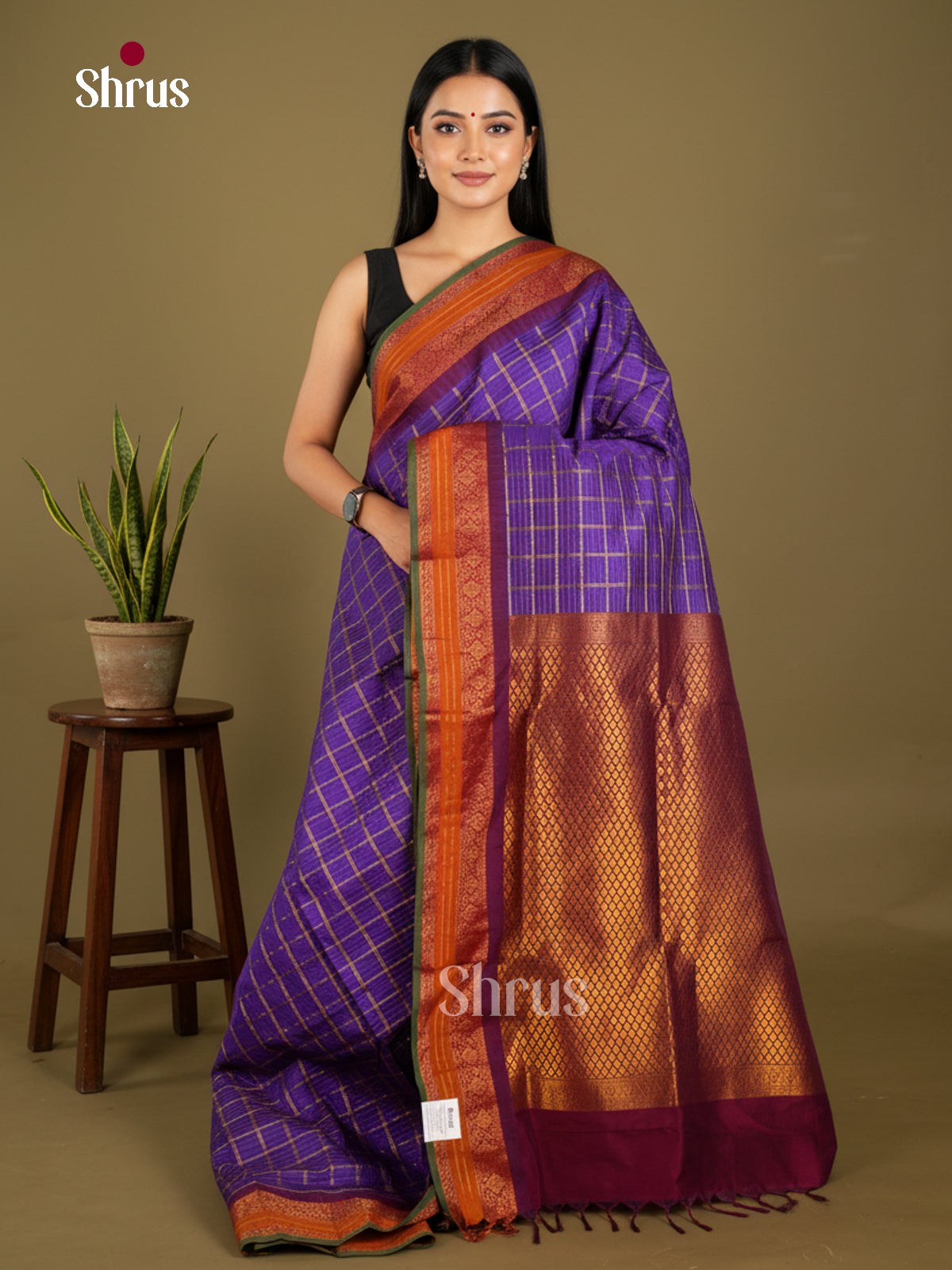 Kalyani Cotton Saree - ECS04077 - Shop on Shrus.com