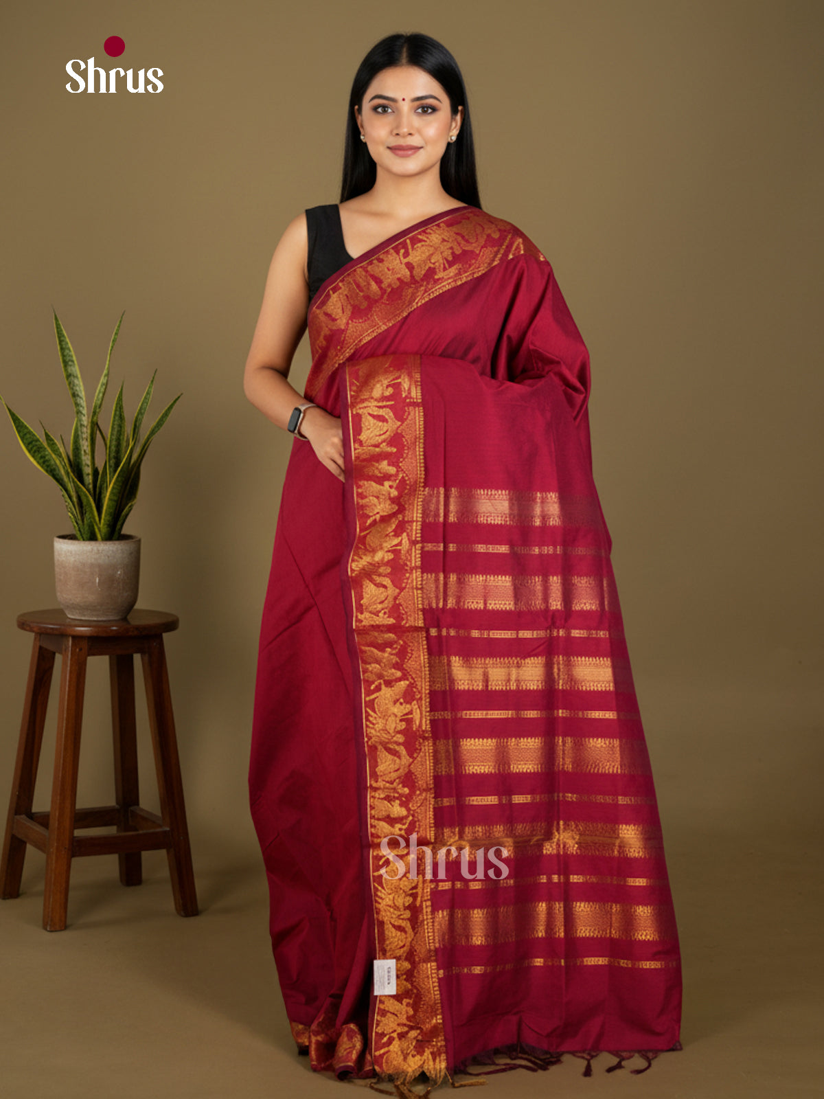 Kalyani Cotton Saree - ECS04095 - Shop on Shrus.com