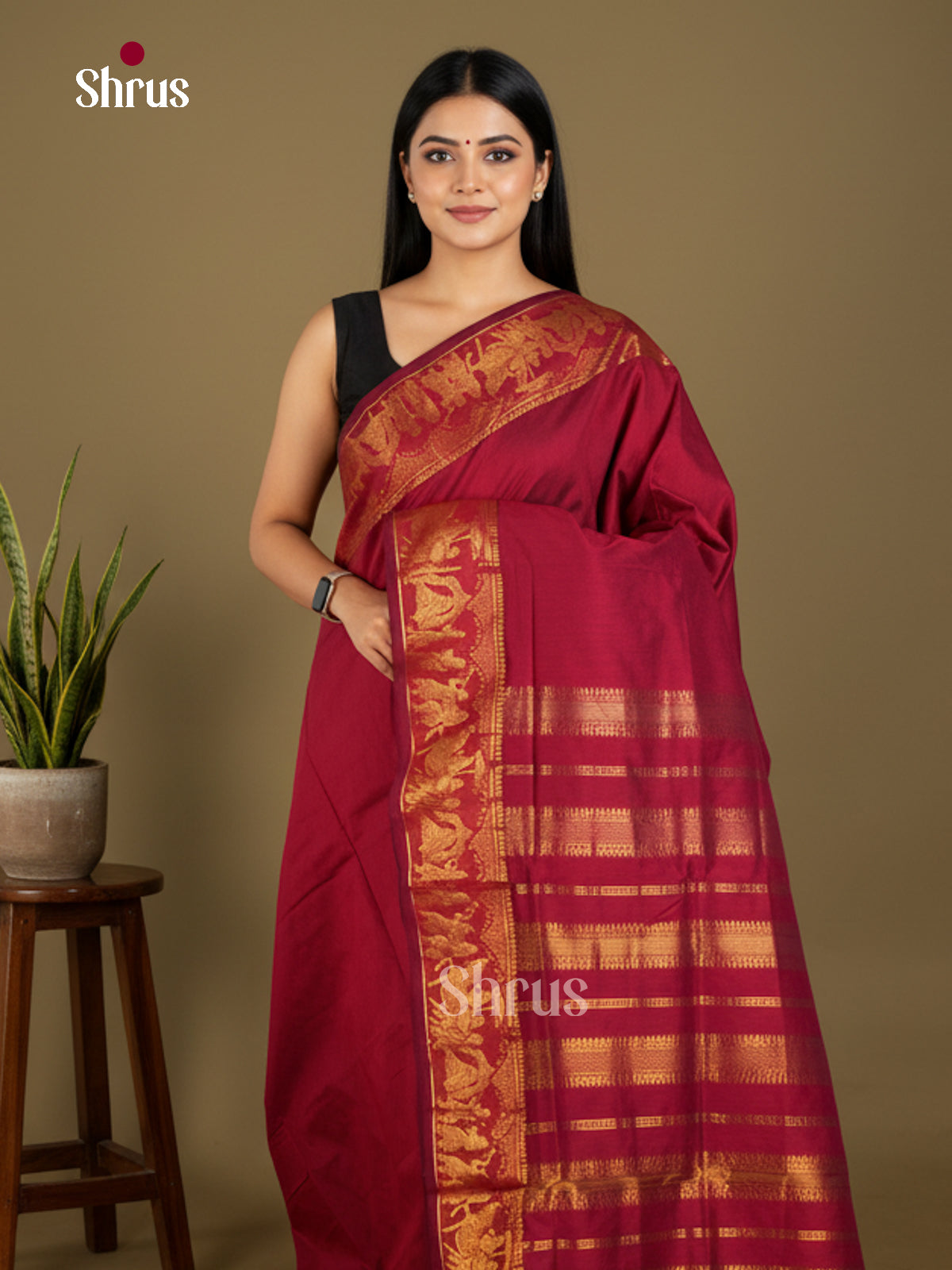 Kalyani Cotton Saree - ECS04095 - Shop on Shrus.com