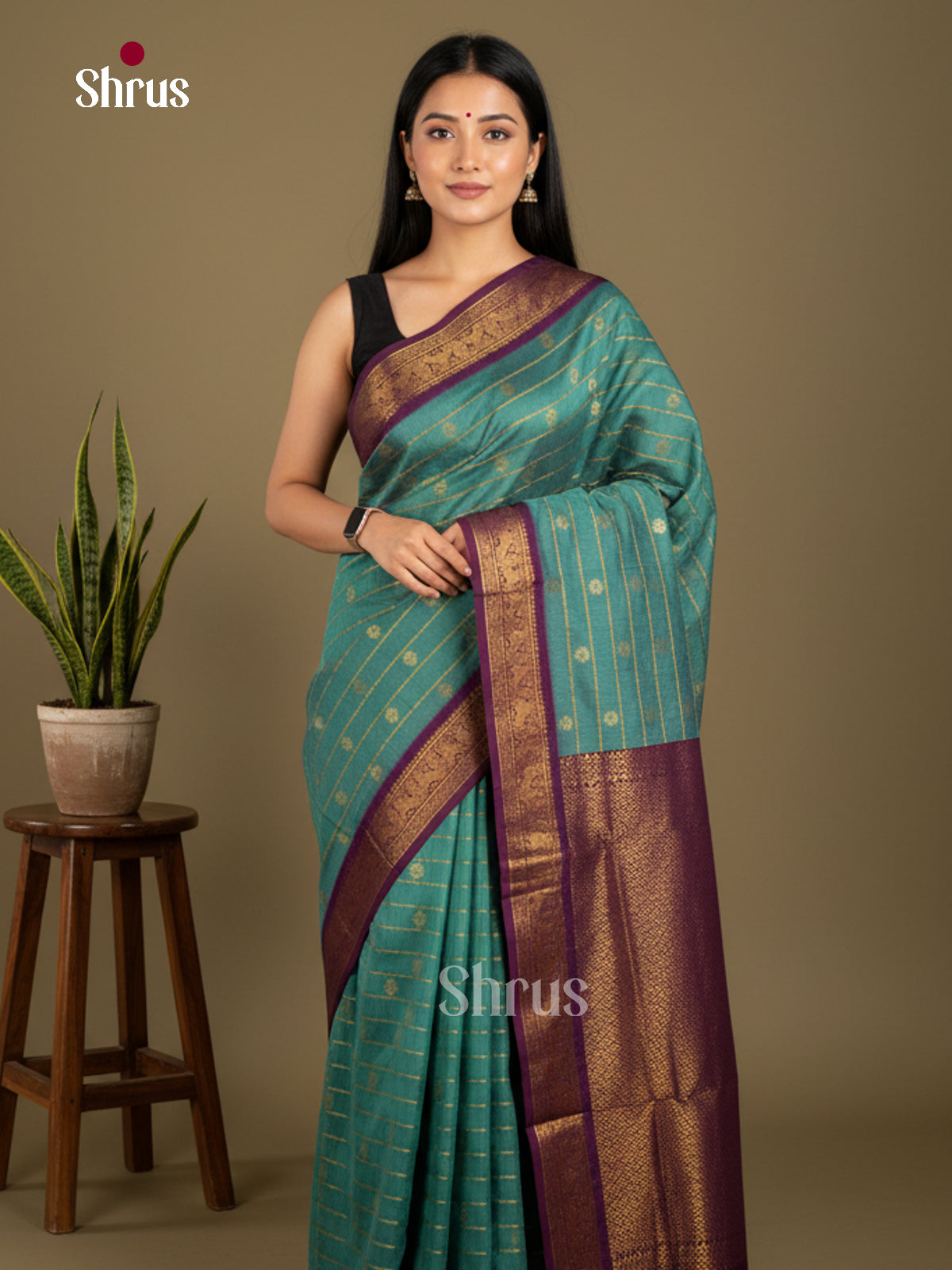 Kalyani Cotton Saree - ECS04097 - Shop on Shrus.com