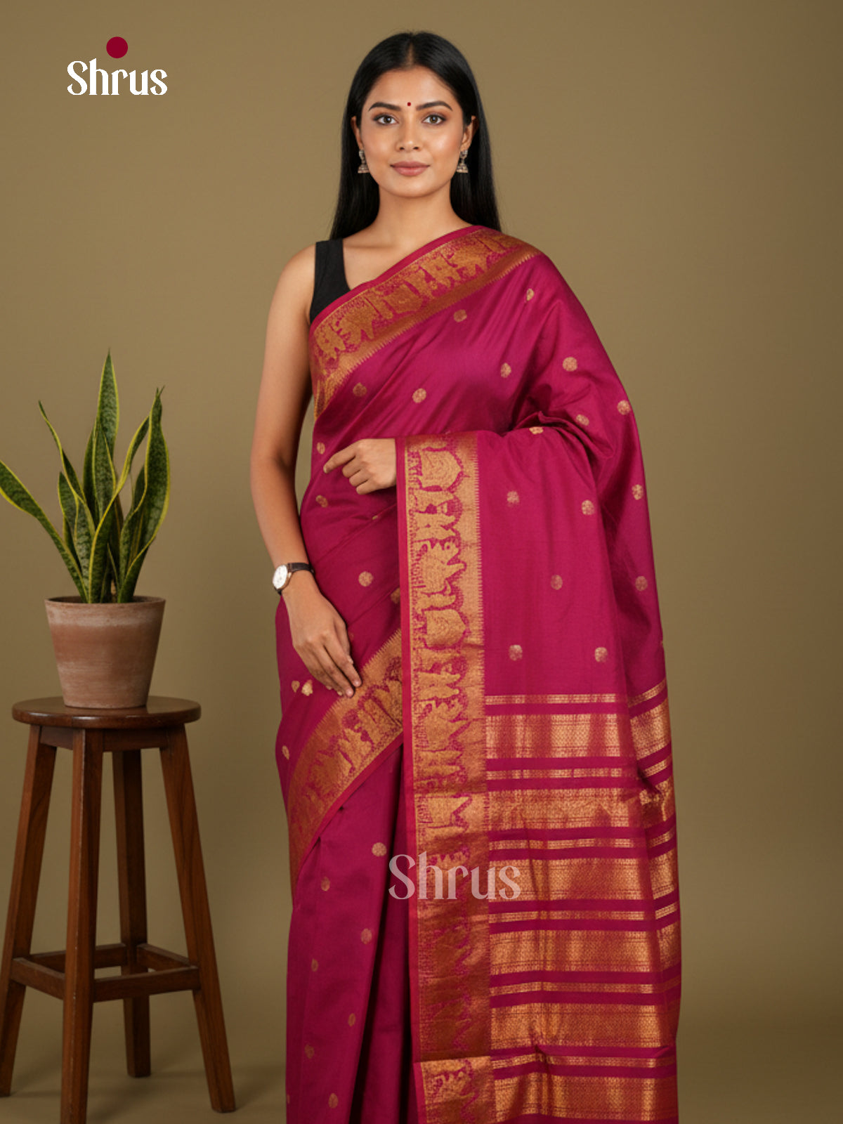 Kalyani Cotton Saree - ECS04108 - Shop on Shrus.com