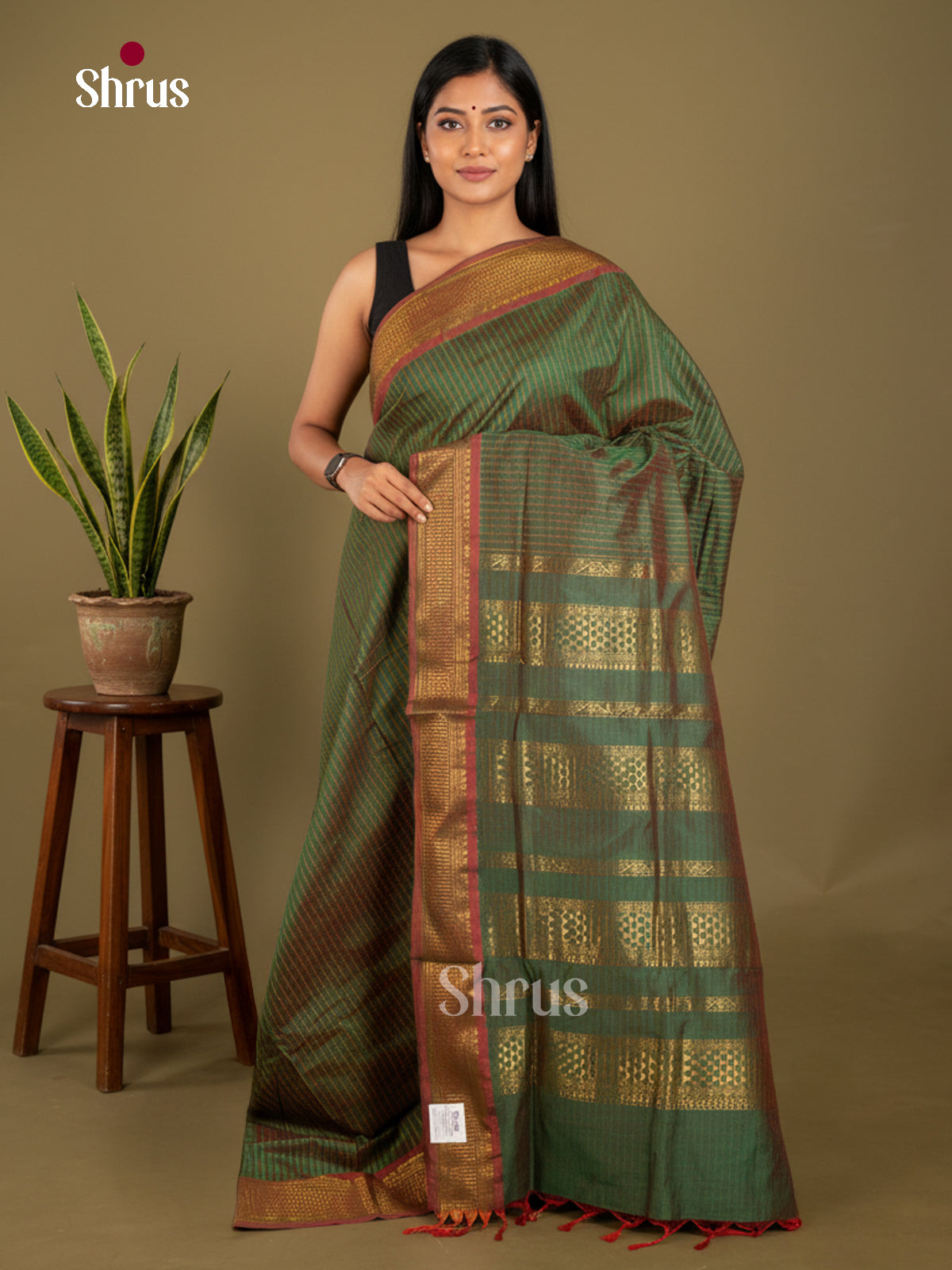 Kalyani Cotton Saree - ECS04120 - Shop on Shrus.com