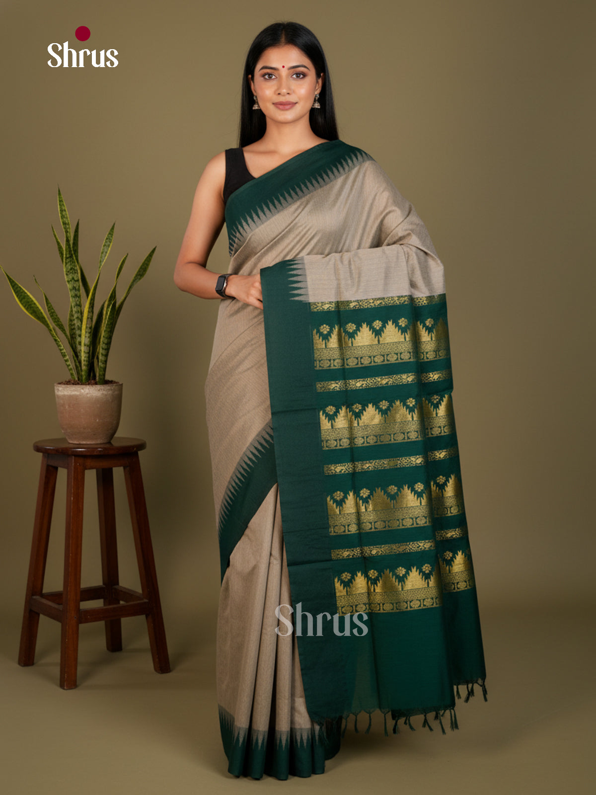 Kalyani Cotton Saree - ECS04148 - Shop on Shrus.com