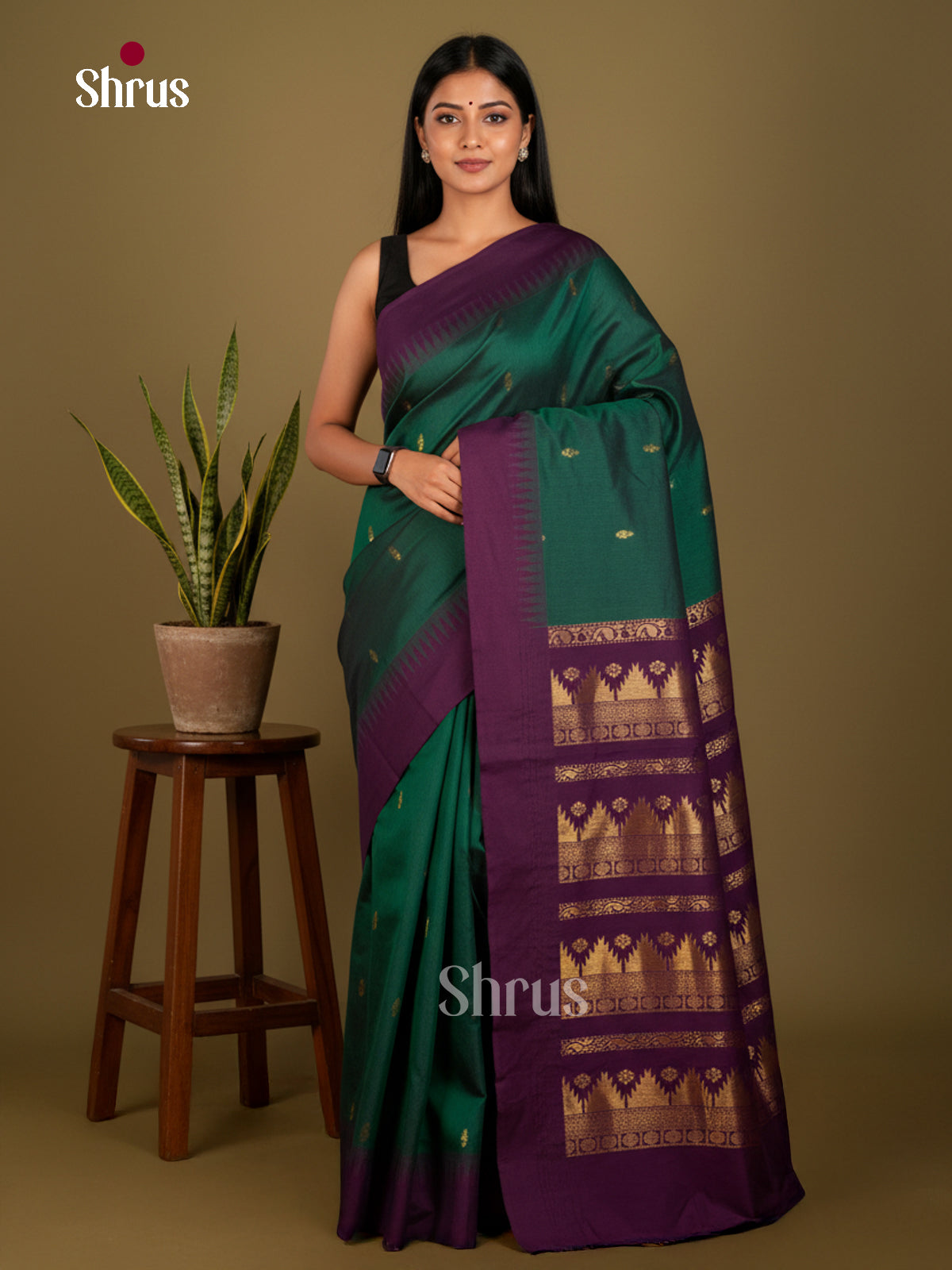 Kalyani Cotton Saree - ECS04156 - Shop on Shrus.com