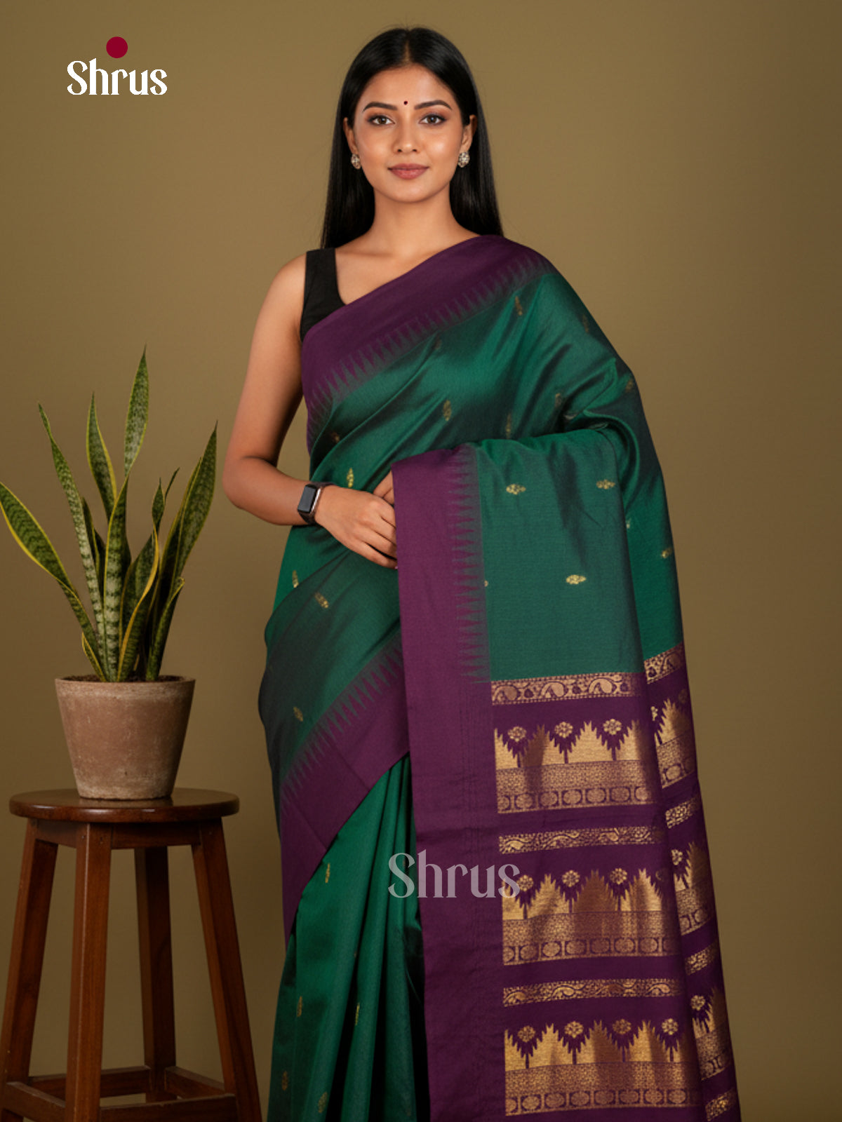 Kalyani Cotton Saree - ECS04156 - Shop on Shrus.com