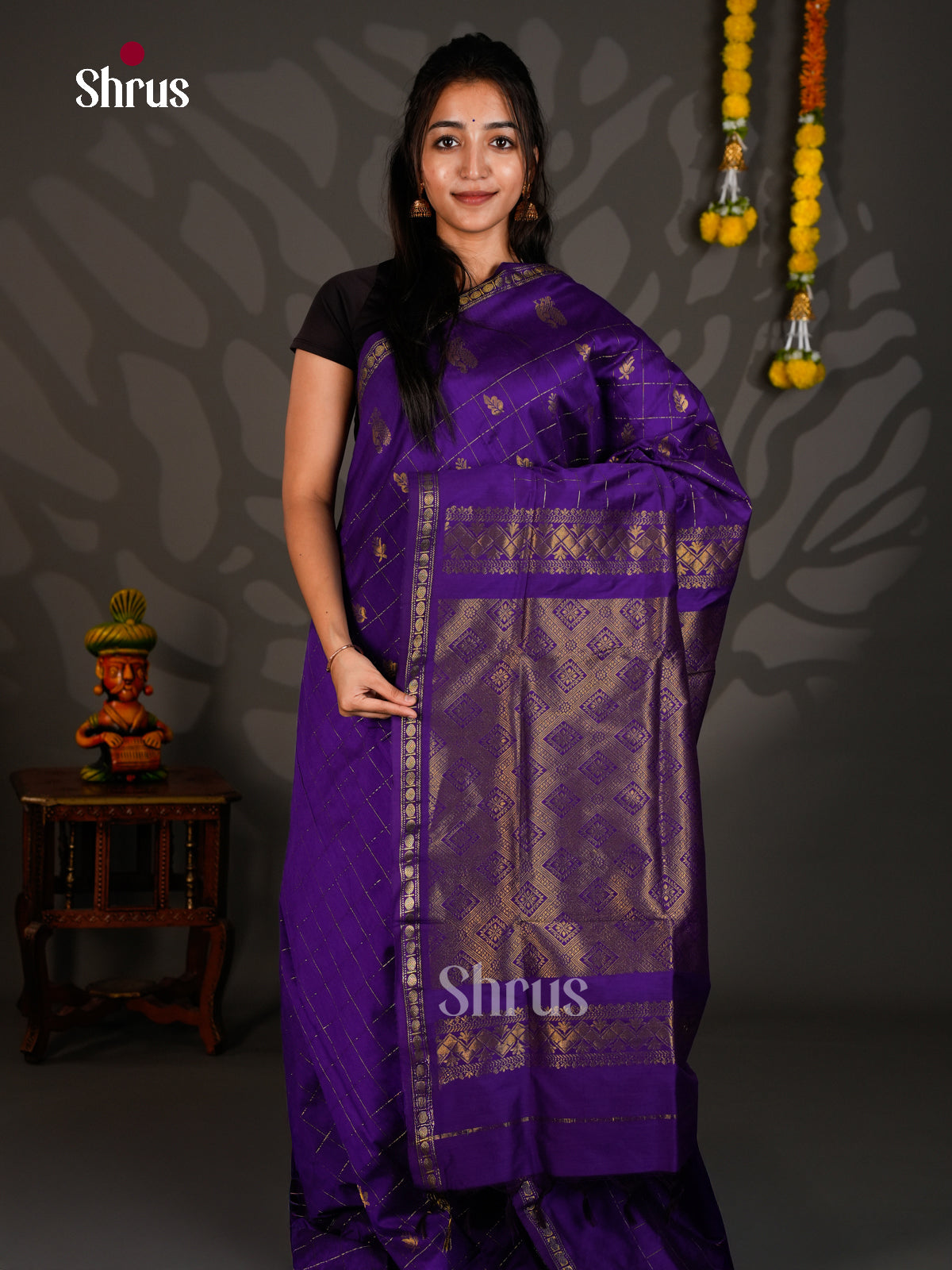 Kalyani Cotton Saree - ECS04165 - Shop on Shrus.com