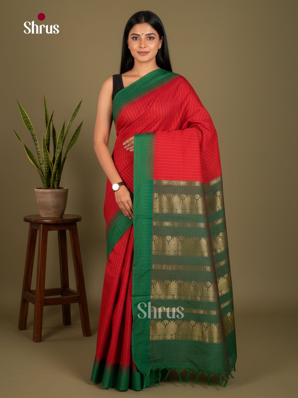 Kalyani Cotton Saree - ECS04167 - Shop on Shrus.com
