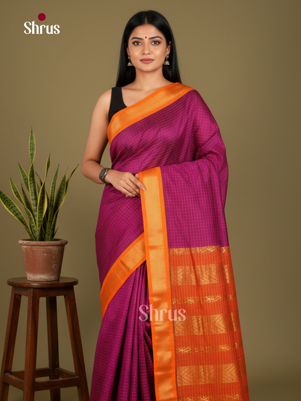 Kalyani Cotton Saree - ECS04169 - Shop on Shrus.com