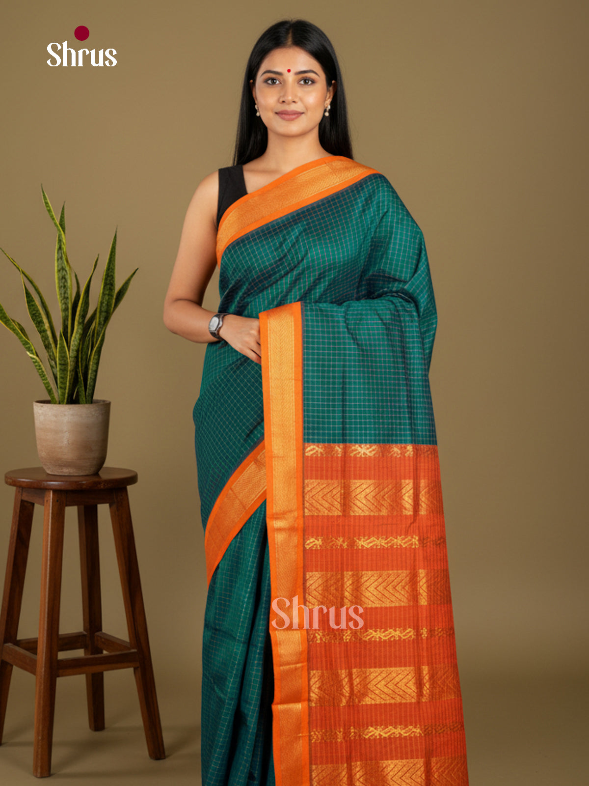 Kalyani Cotton Saree - ECS04172 - Shop on Shrus.com