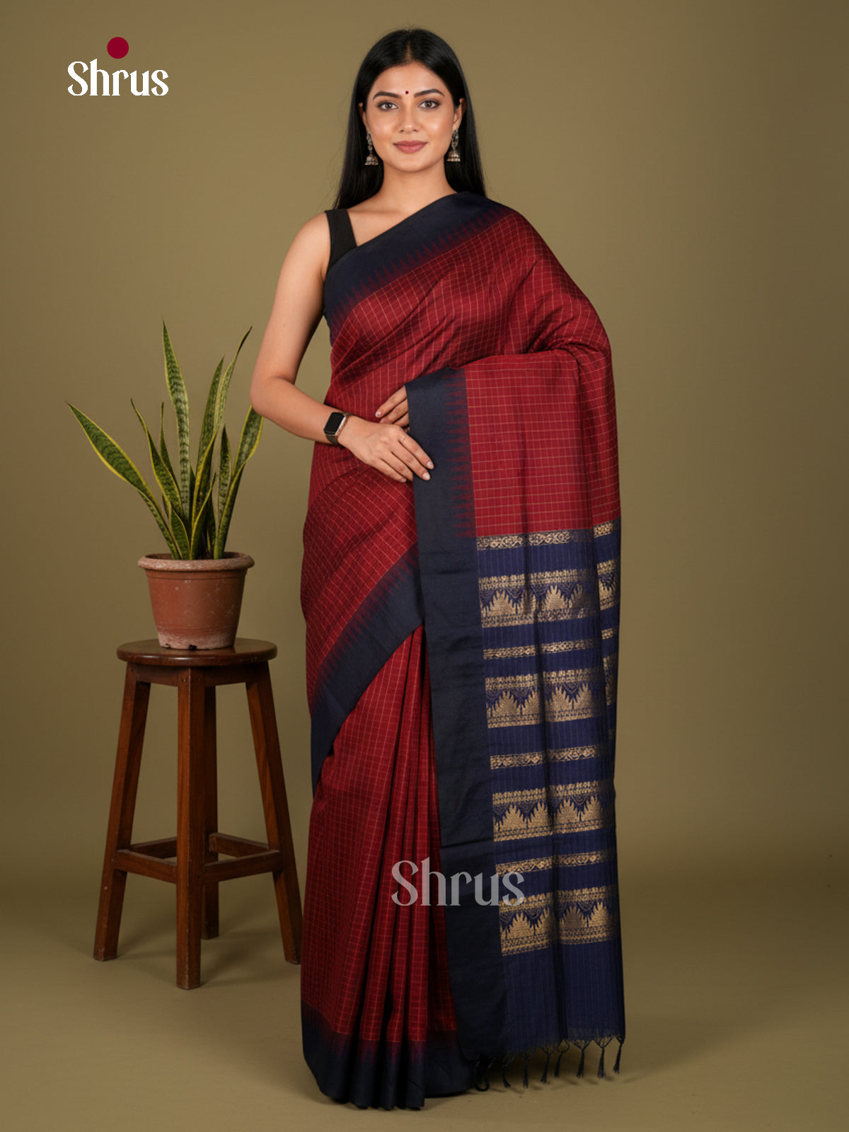 Kalyani Cotton Saree - ECS04173 - Shop on Shrus.com