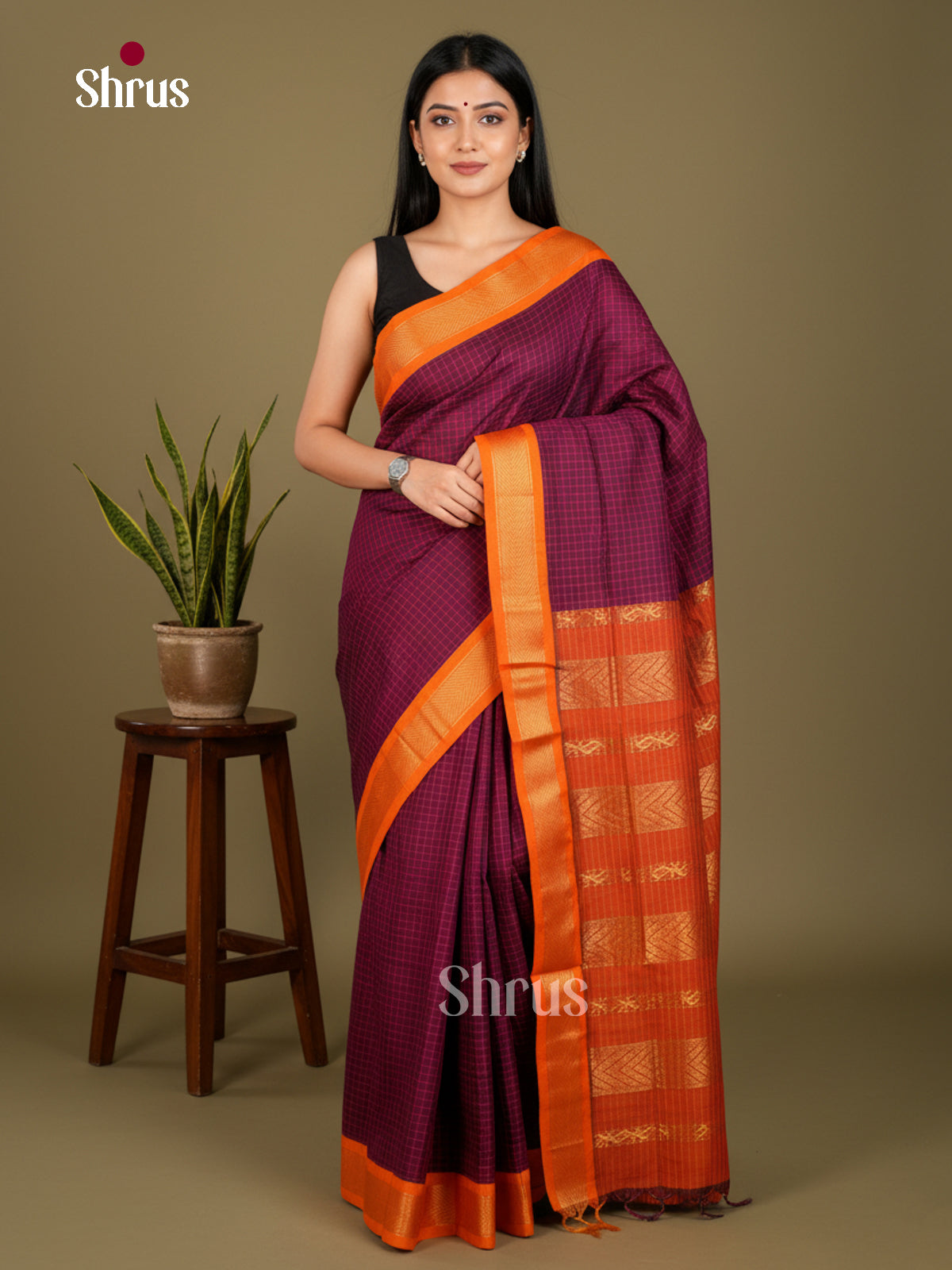 Kalyani Cotton Saree - ECS04175 - Shop on Shrus.com