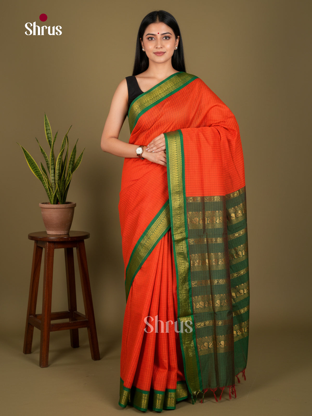 Kalyani Cotton Saree - ECS04178 - Shop on Shrus.com